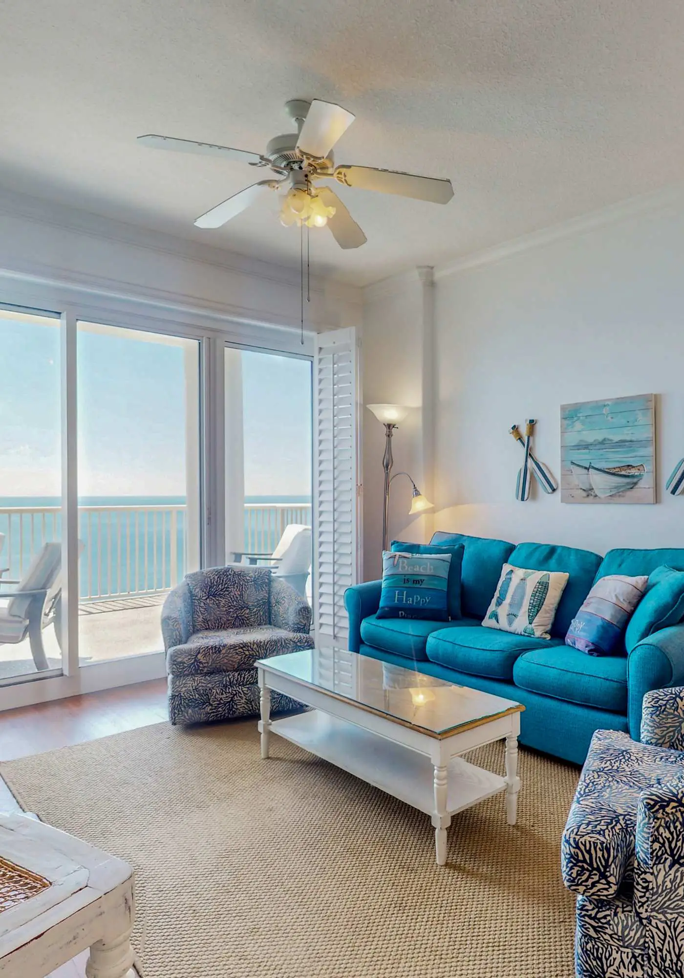 Penthouse-level, waterfront condo with epic Gulf-view balcony, pools, & gym