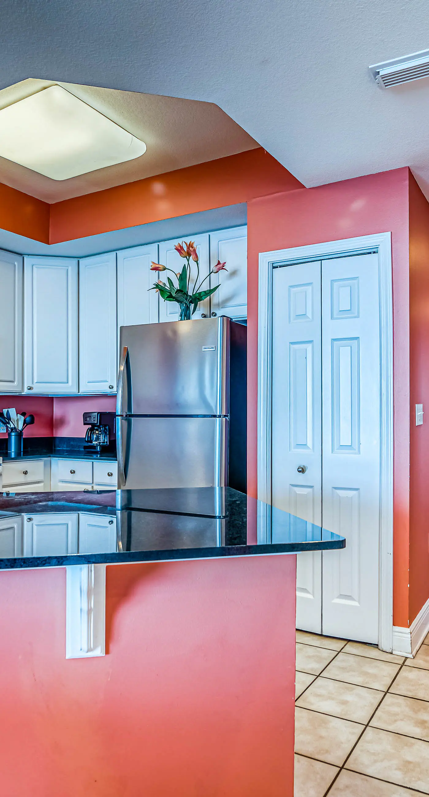 Gulf front condo with multiple community pools, a private balcony, & gym