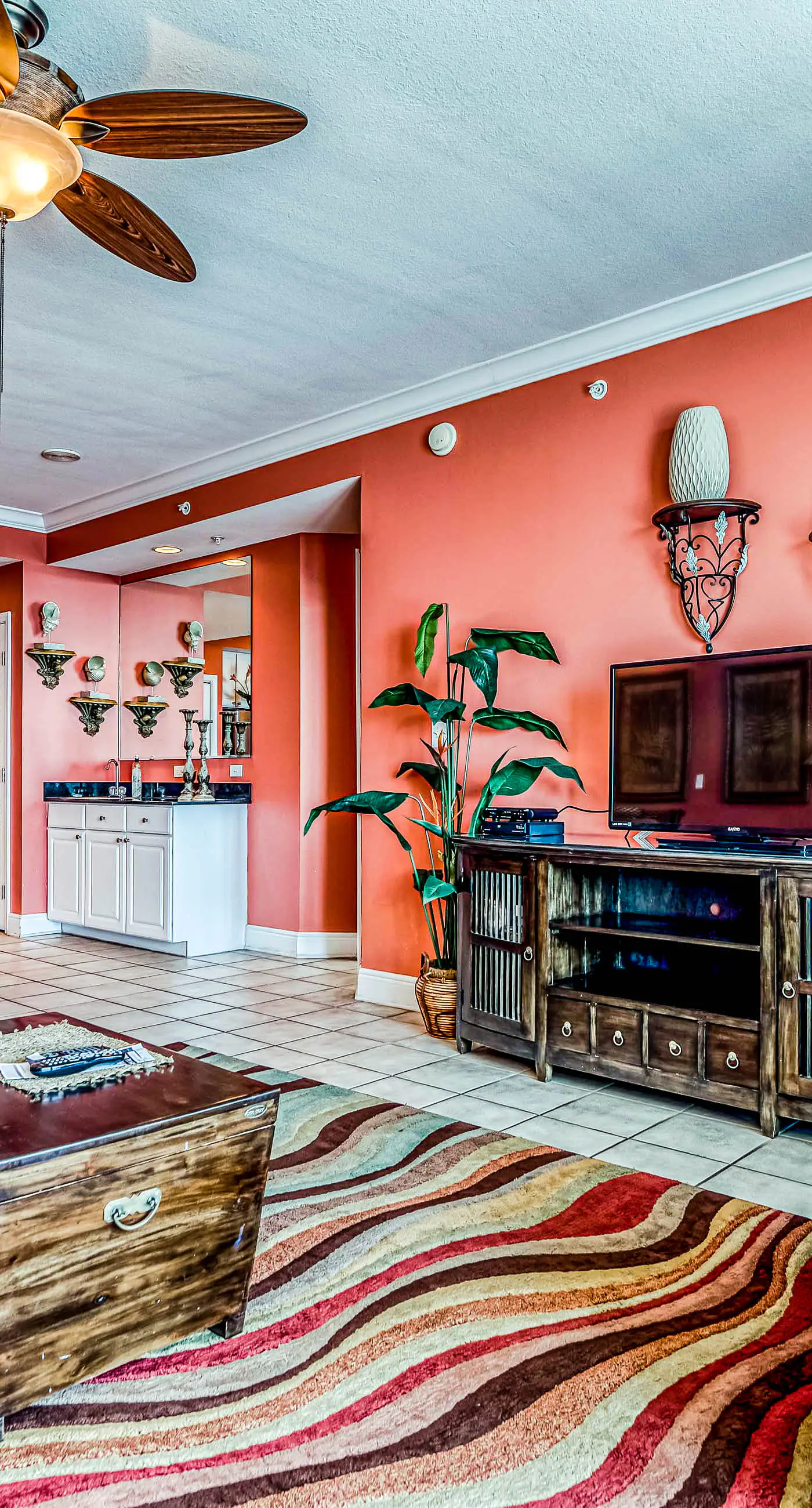 Gulf front condo with multiple community pools, a private balcony, & gym