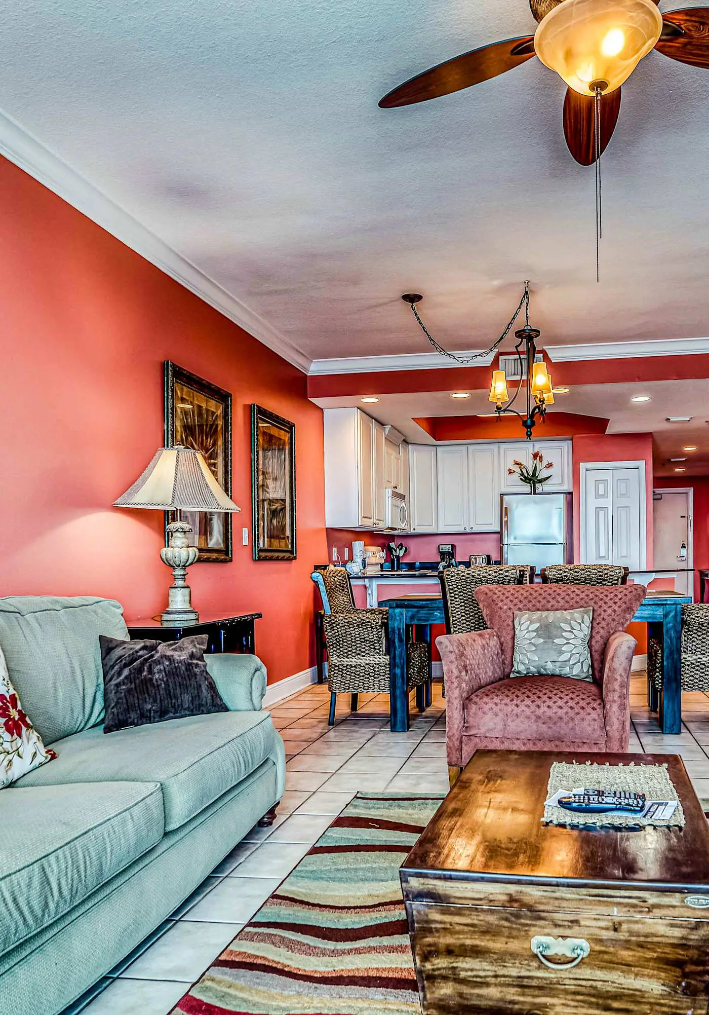 Gulf front condo with multiple community pools, a private balcony, & gym