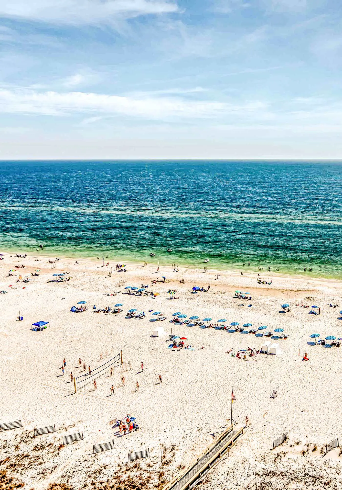 Gulf front condo with multiple community pools, a private balcony, & gym