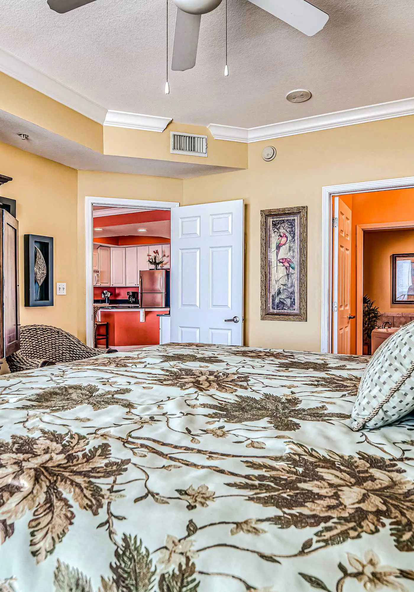 Gulf front condo with multiple community pools, a private balcony, & gym