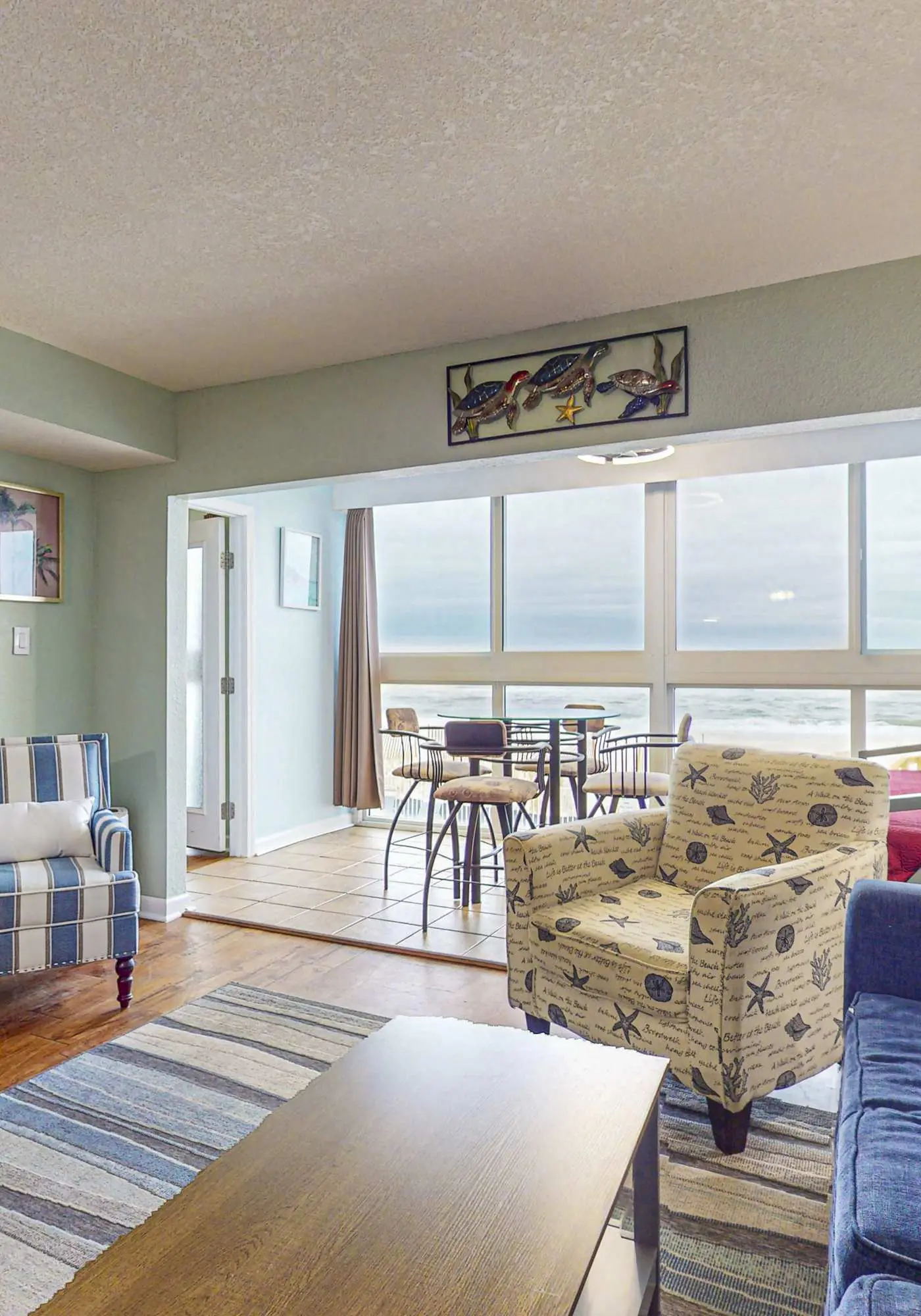 Spacious beachfront condo with outdoor pool & Gulf views