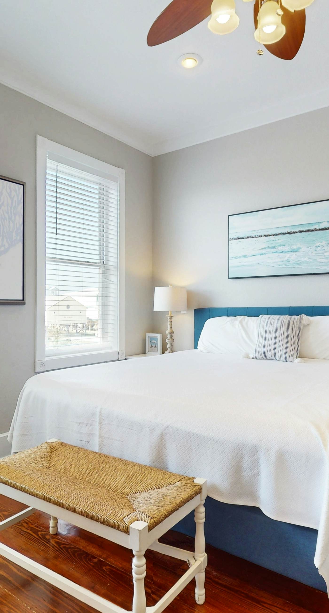 Lagoon-front dog-friendly duplex with heated outdoor pool, hot tub, & central AC