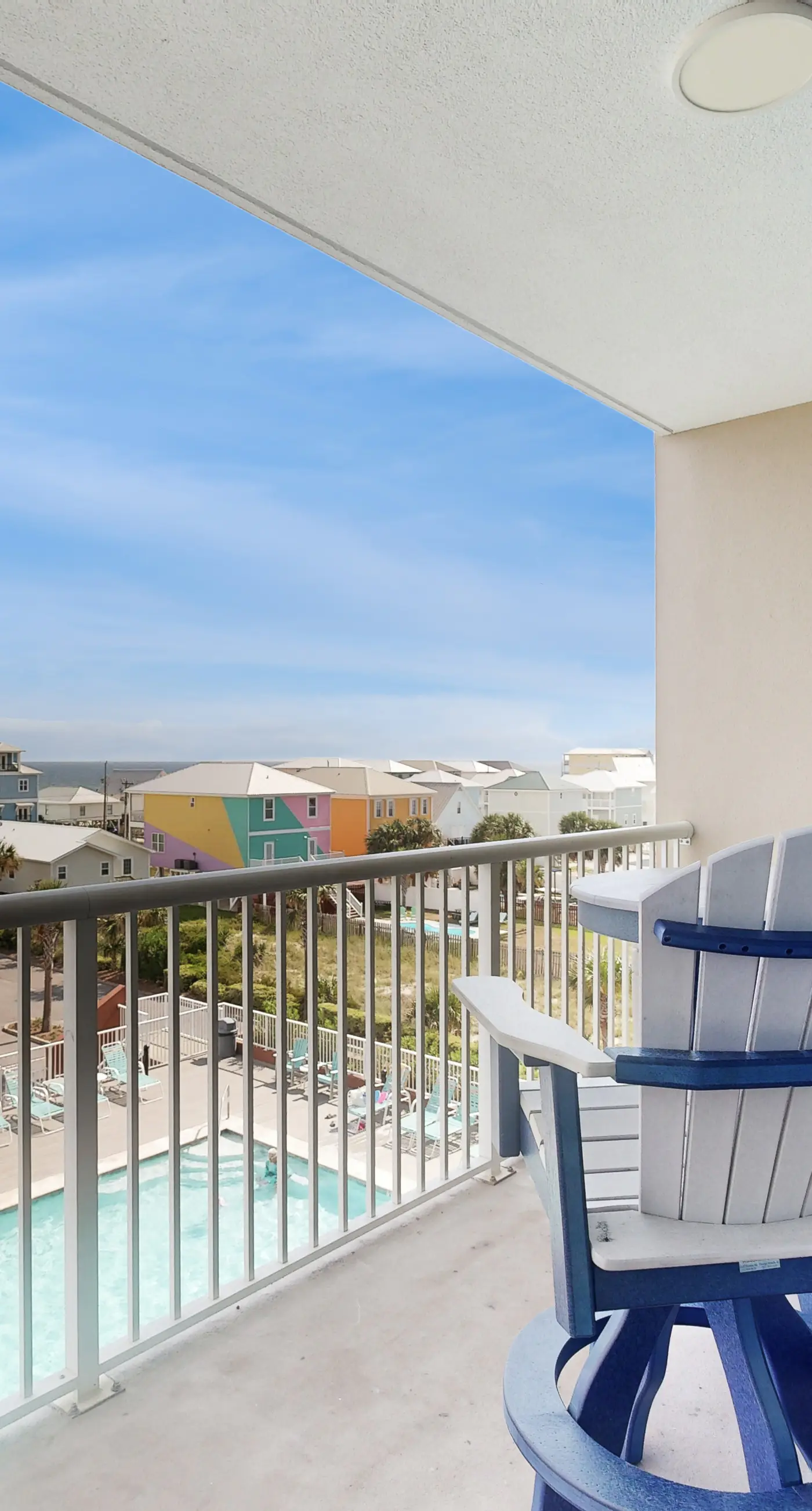 Waterfront Gem by Lagoon w/ Pool, Balcony & Gulf Views - Short Walk to Beach