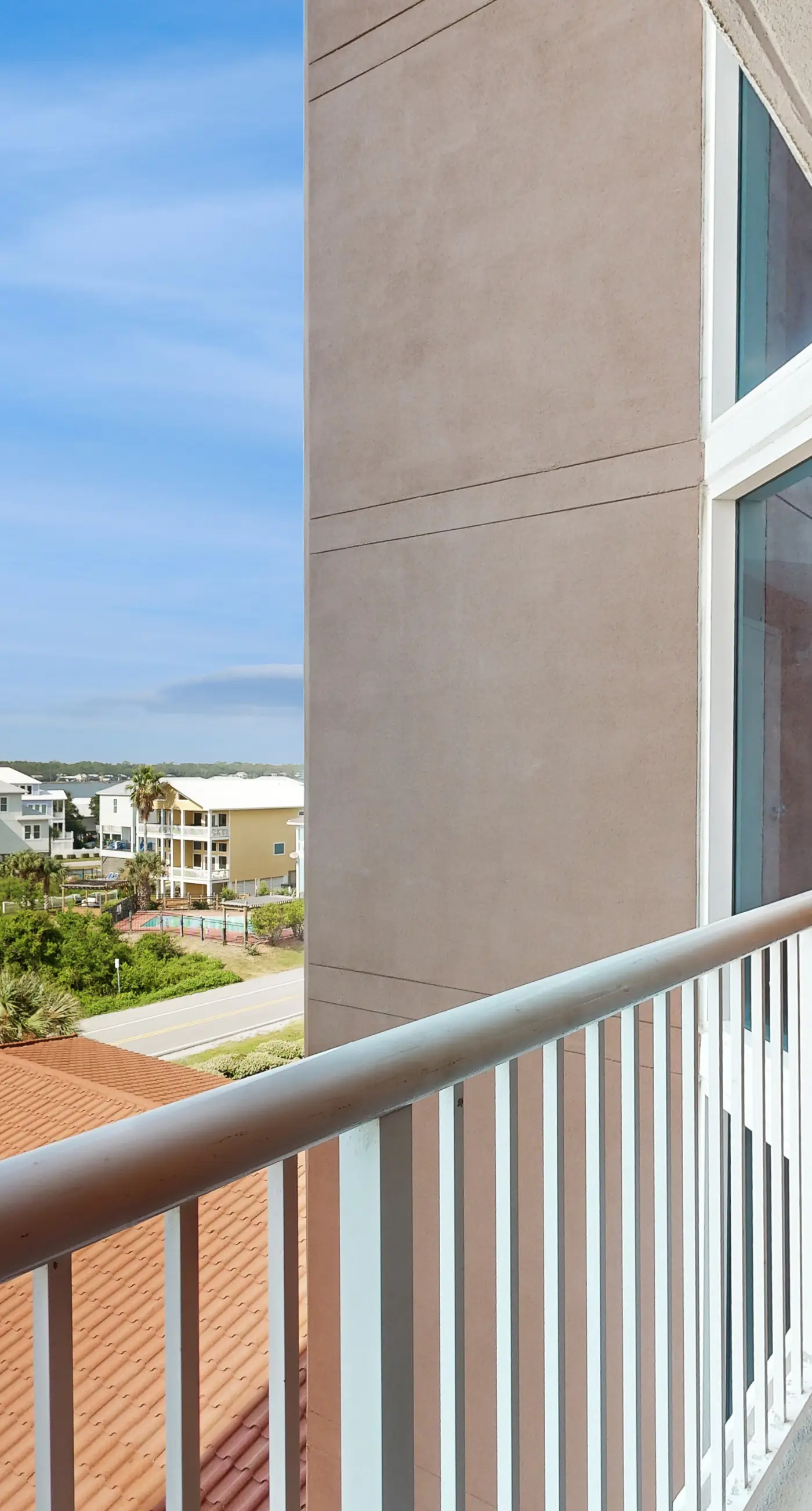 Waterfront Gem by Lagoon w/ Pool, Balcony & Gulf Views - Short Walk to Beach