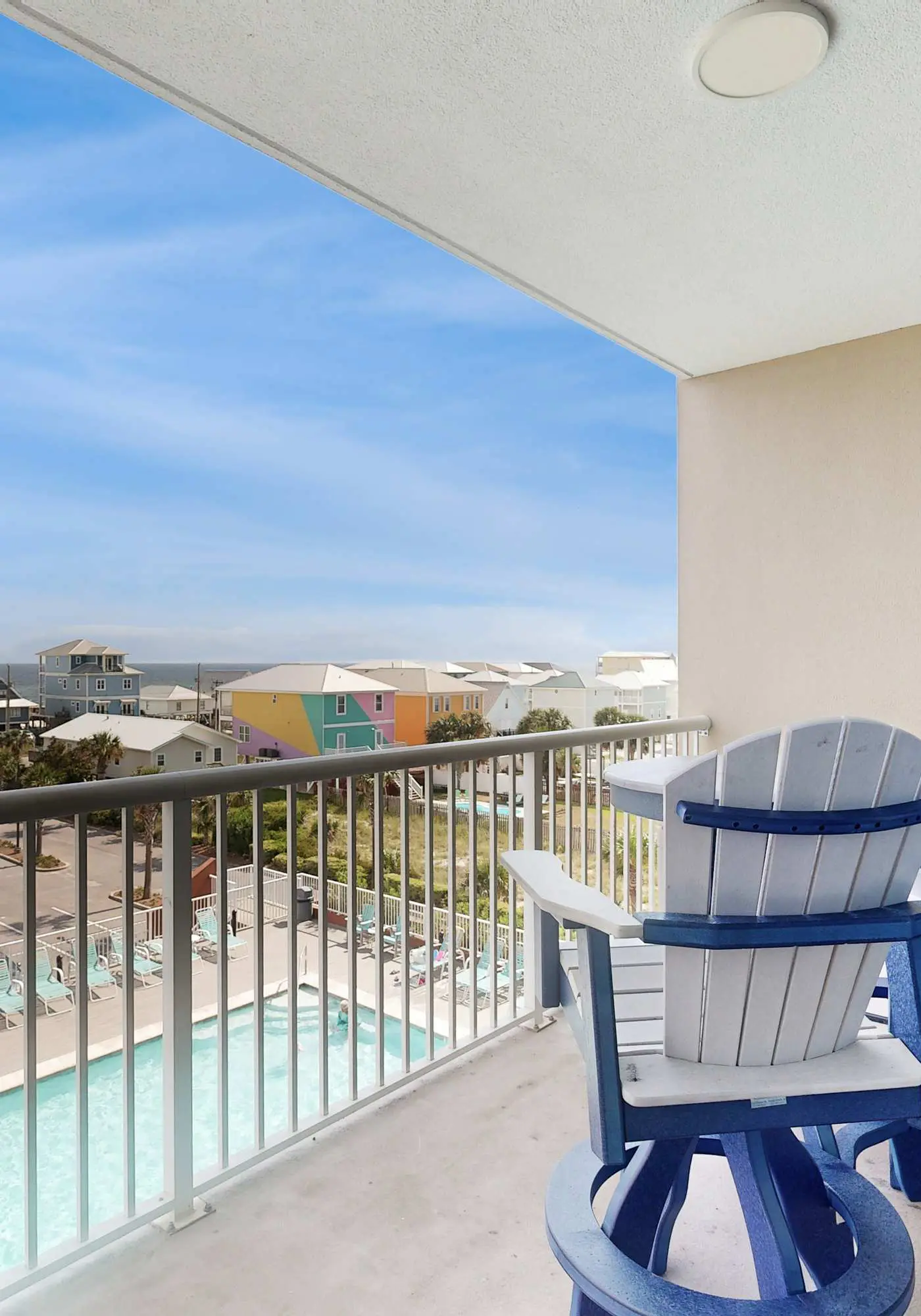 Waterfront Gem by Lagoon w/ Pool, Balcony & Gulf Views - Short Walk to Beach