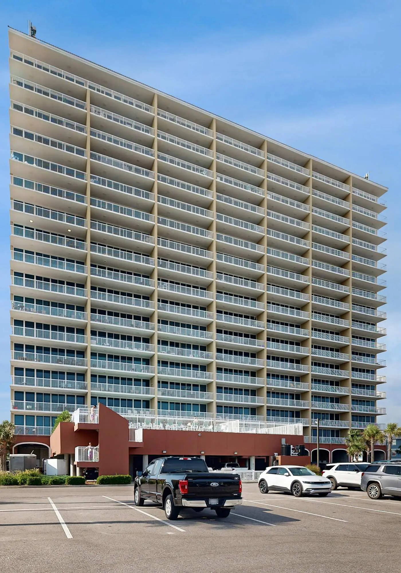 Waterfront Gem by Lagoon w/ Pool, Balcony & Gulf Views - Short Walk to Beach