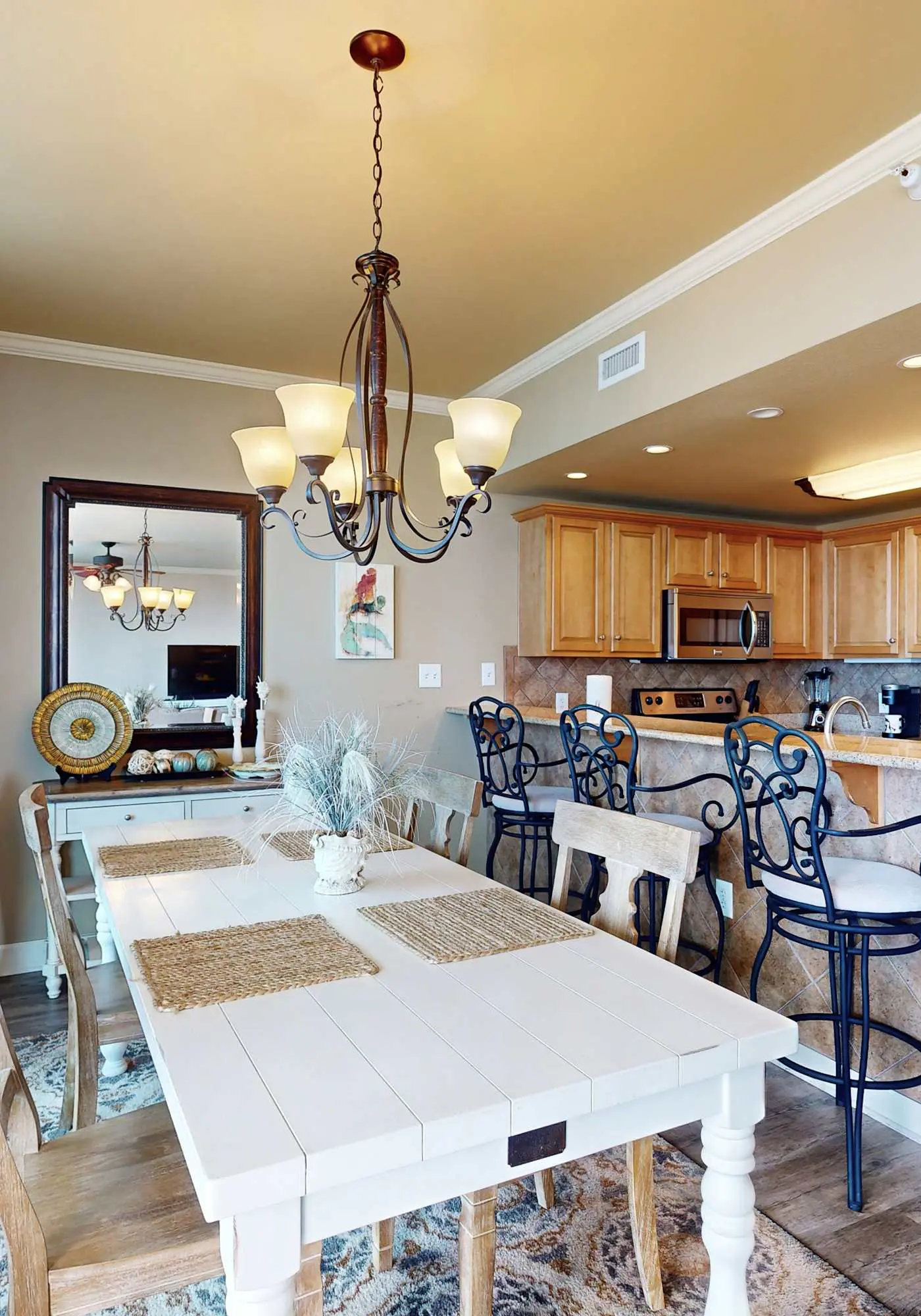 Waterfront Gem by Lagoon w/ Pool, Balcony & Gulf Views - Short Walk to Beach