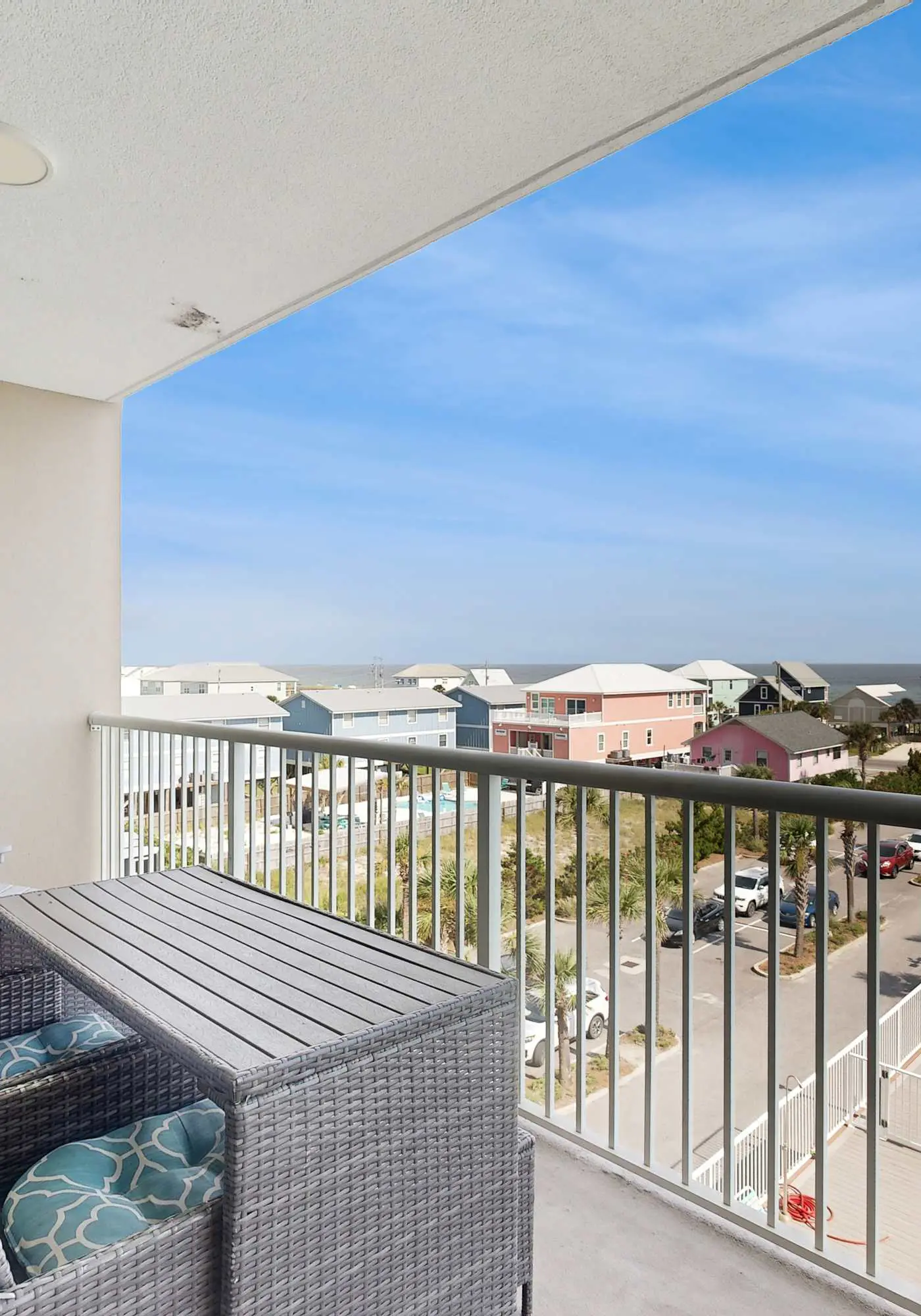 Waterfront Gem by Lagoon w/ Pool, Balcony & Gulf Views - Short Walk to Beach