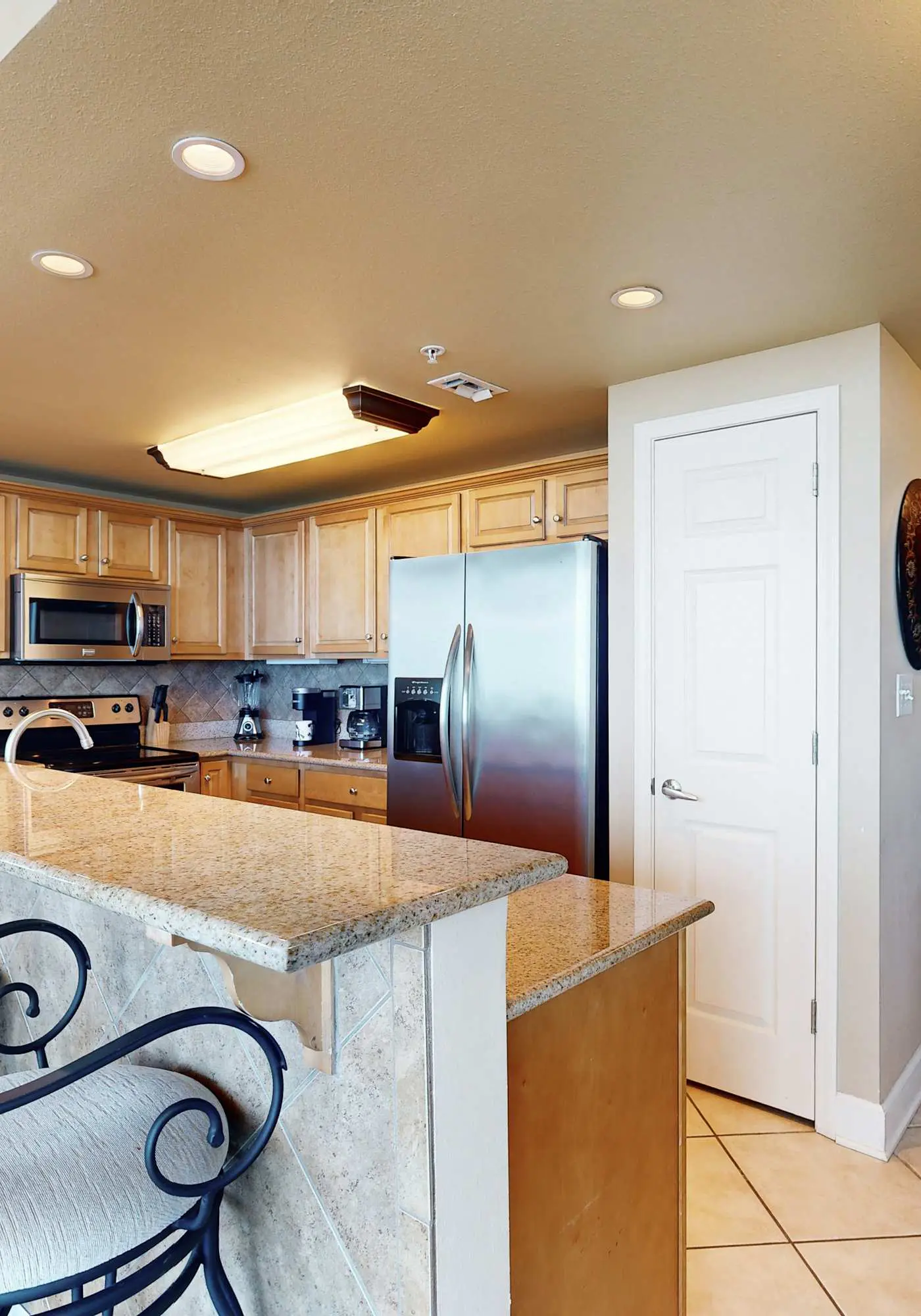 Waterfront Gem by Lagoon w/ Pool, Balcony & Gulf Views - Short Walk to Beach