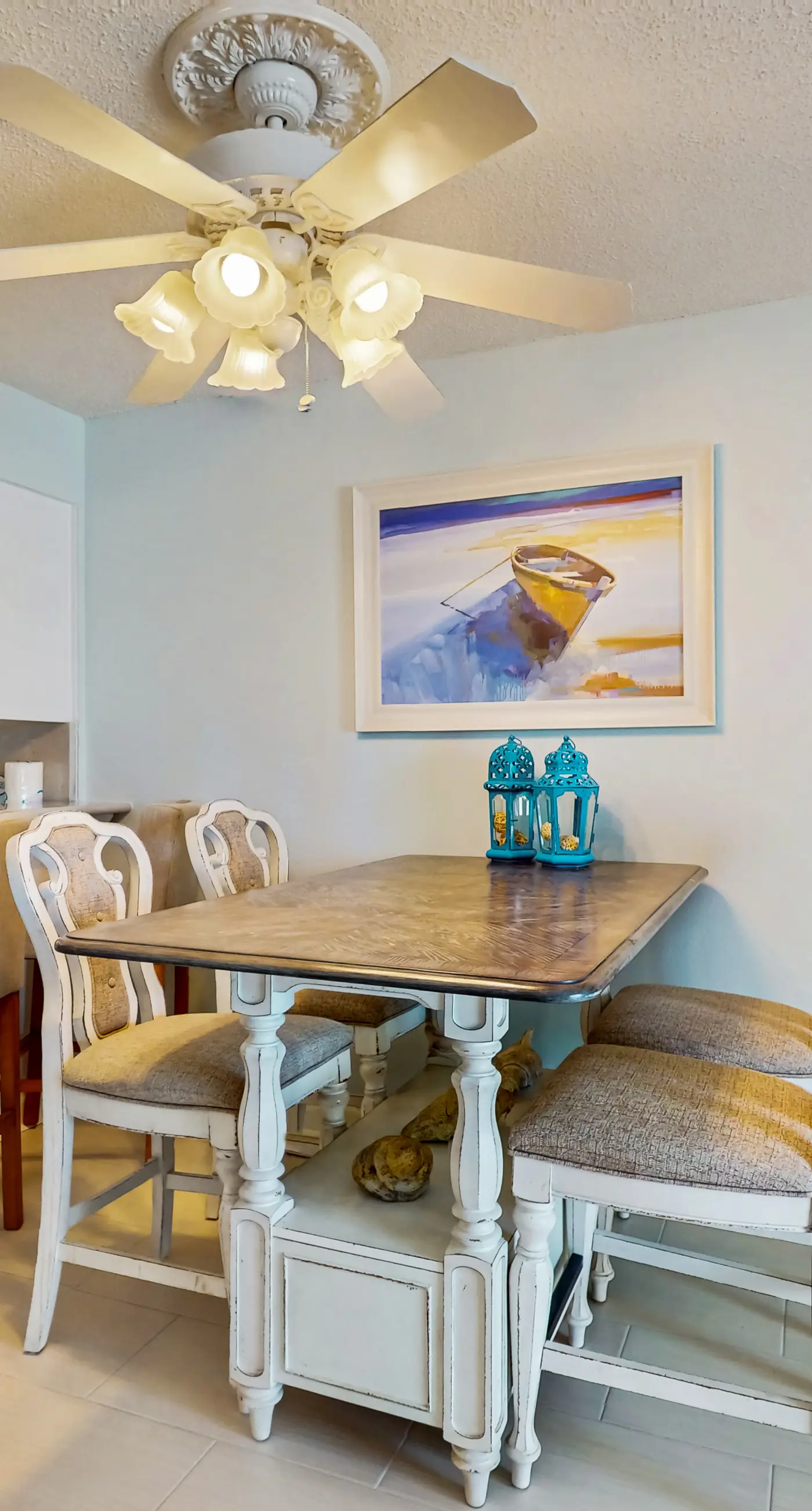 Gulf-front 3rd-floor condo with outdoor pool, central AC, & balcony