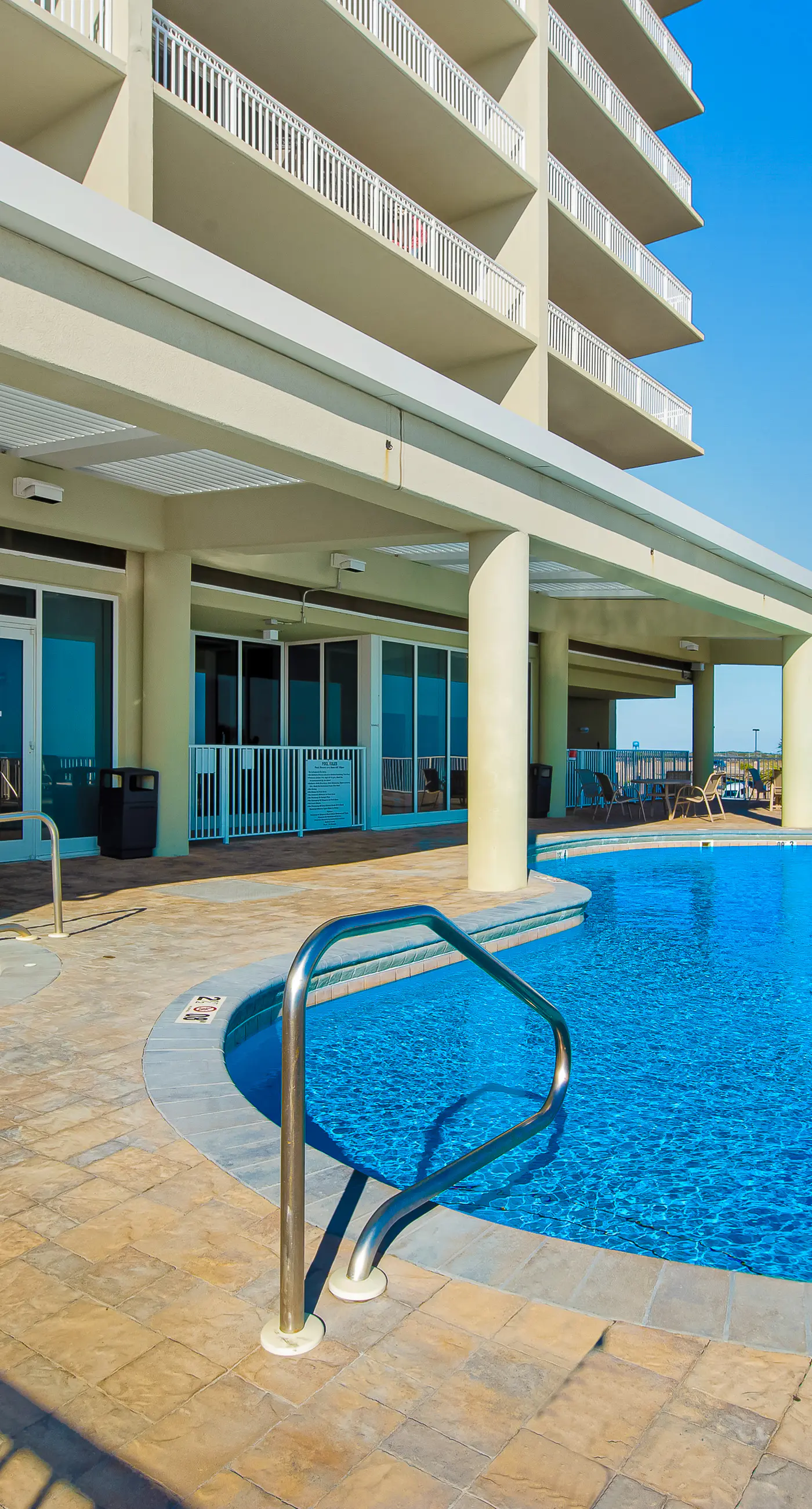 Gulf-Front Condo with Shared Outdoor Pool, Private Balcony, Great Views, Central AC