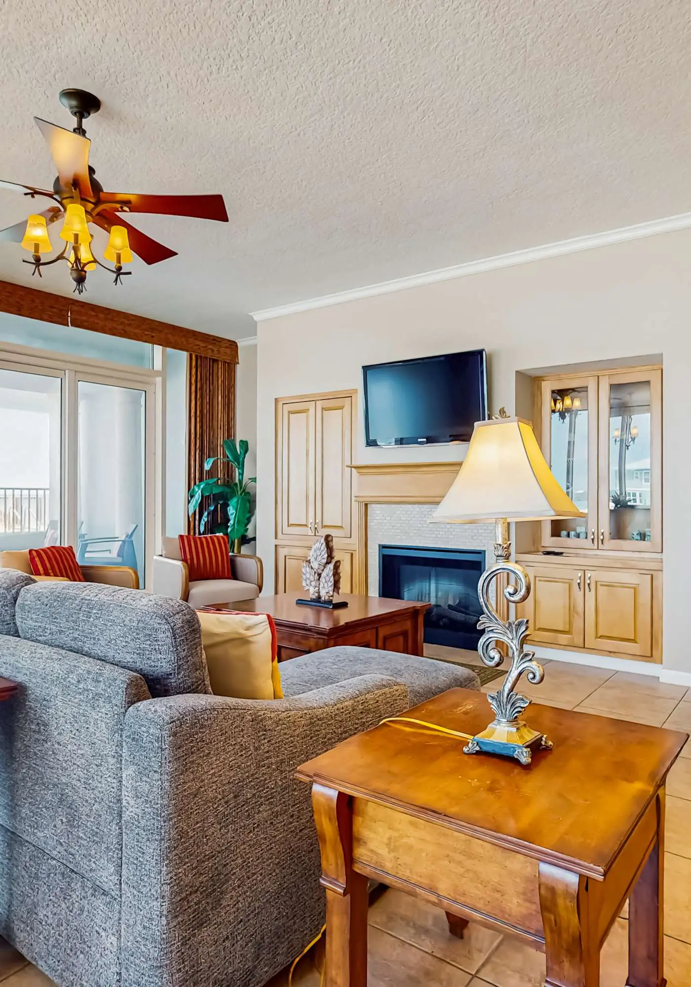 Gulf-Front Condo with Shared Outdoor Pool, Private Balcony, Great Views, Central AC