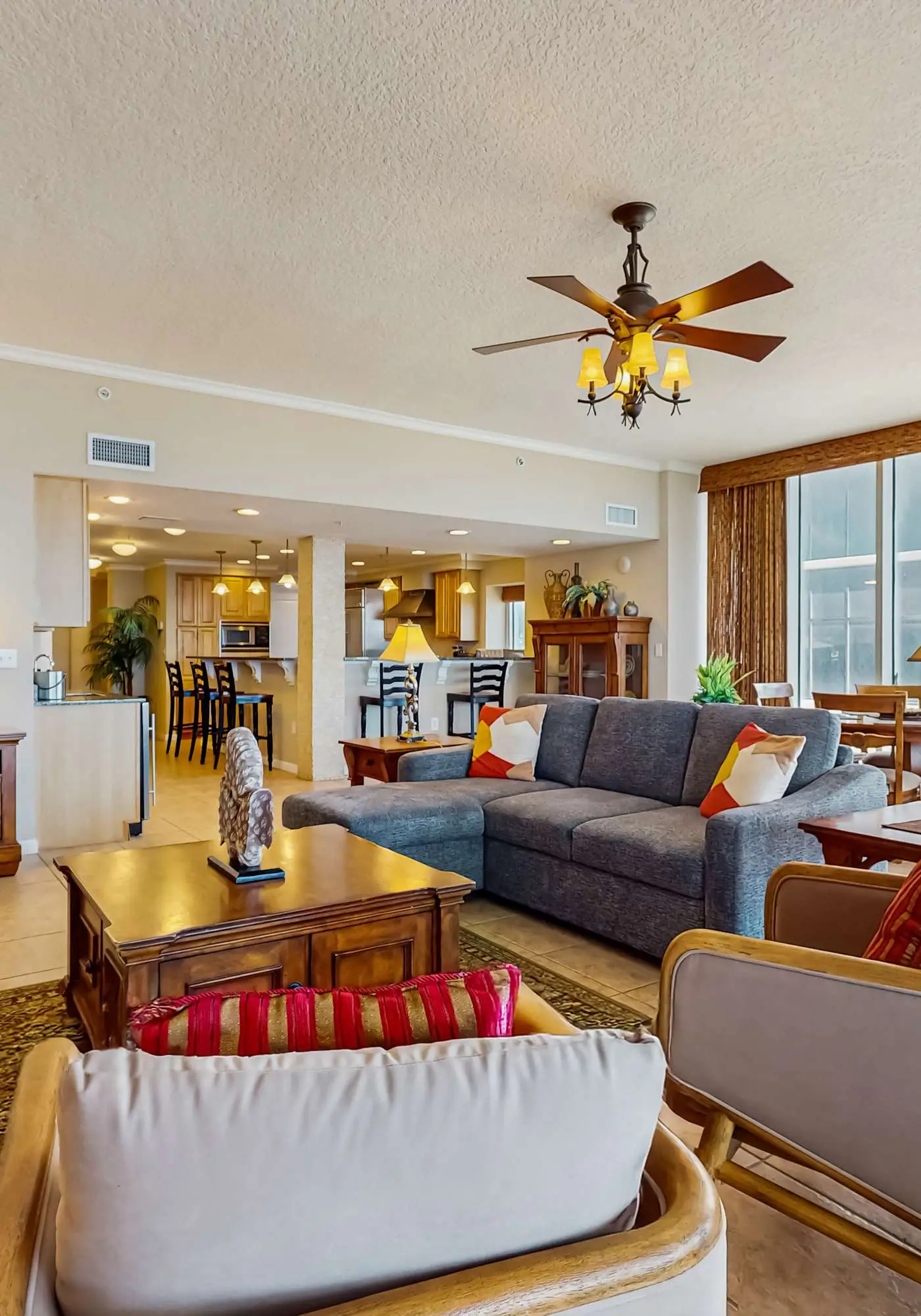 Gulf-Front Condo with Shared Outdoor Pool, Private Balcony, Great Views, Central AC