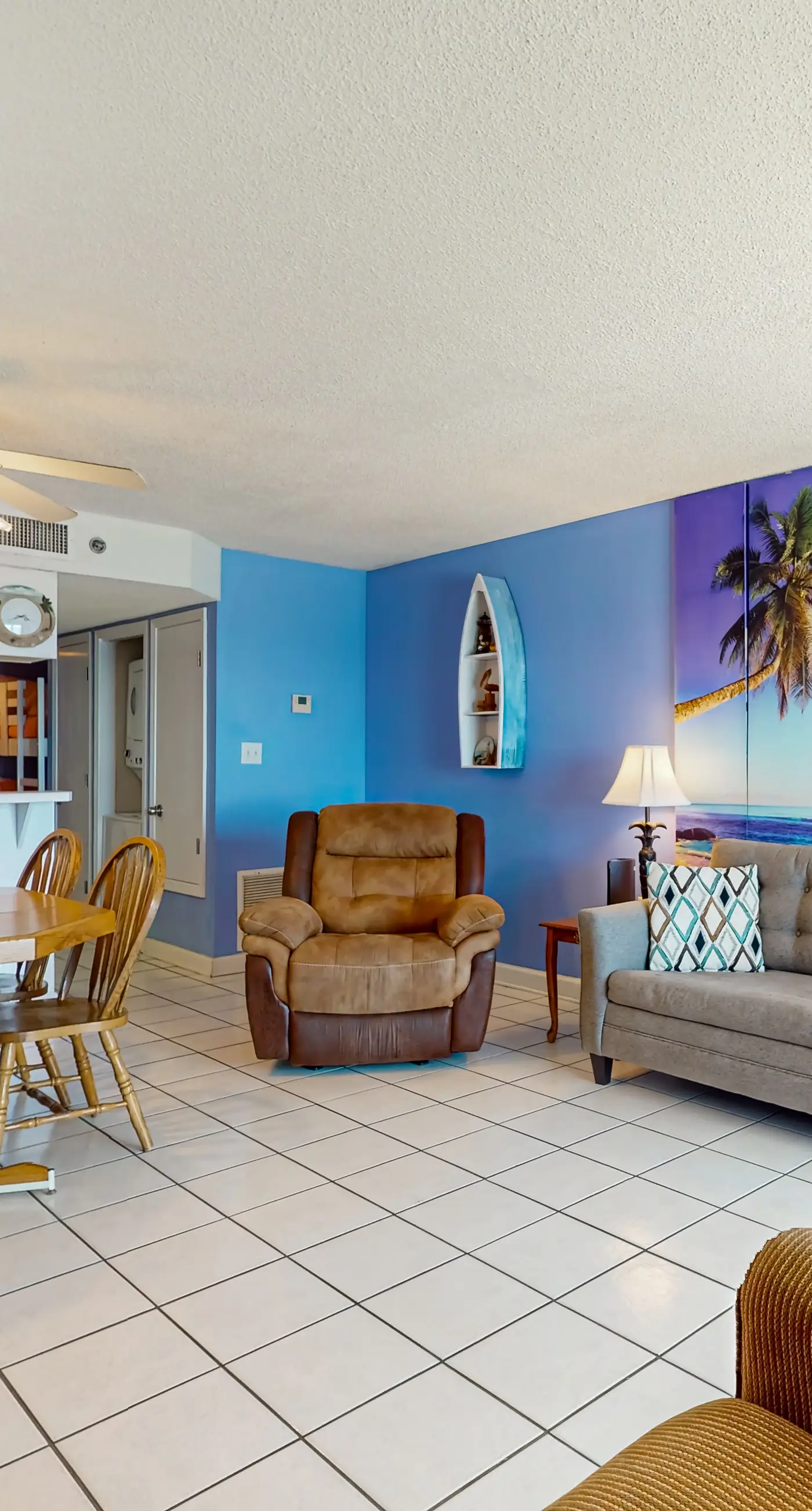 Clearwater condo with bunk room, pool, & balcony - walk to waves