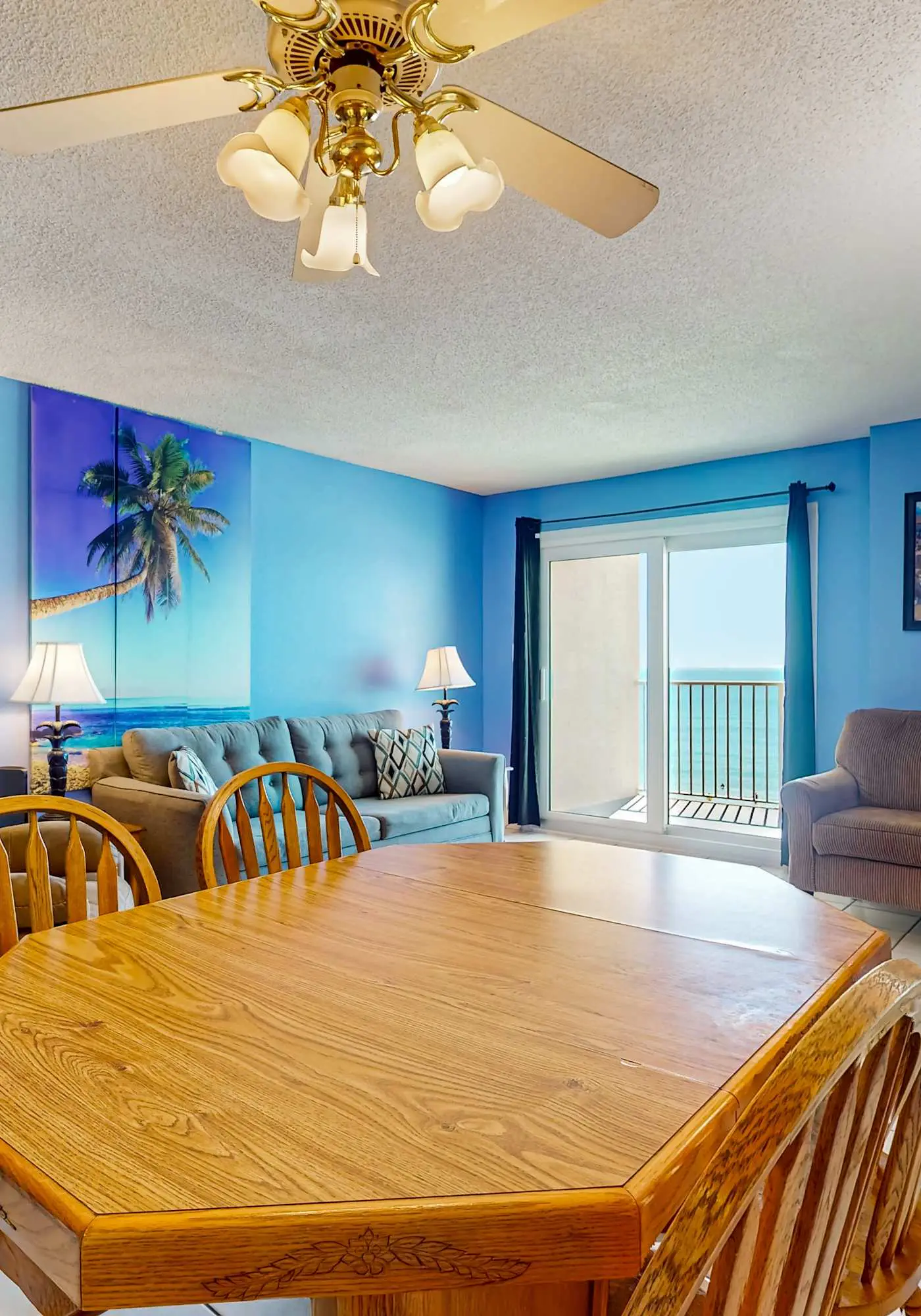 Clearwater condo with bunk room, pool, & balcony - walk to waves
