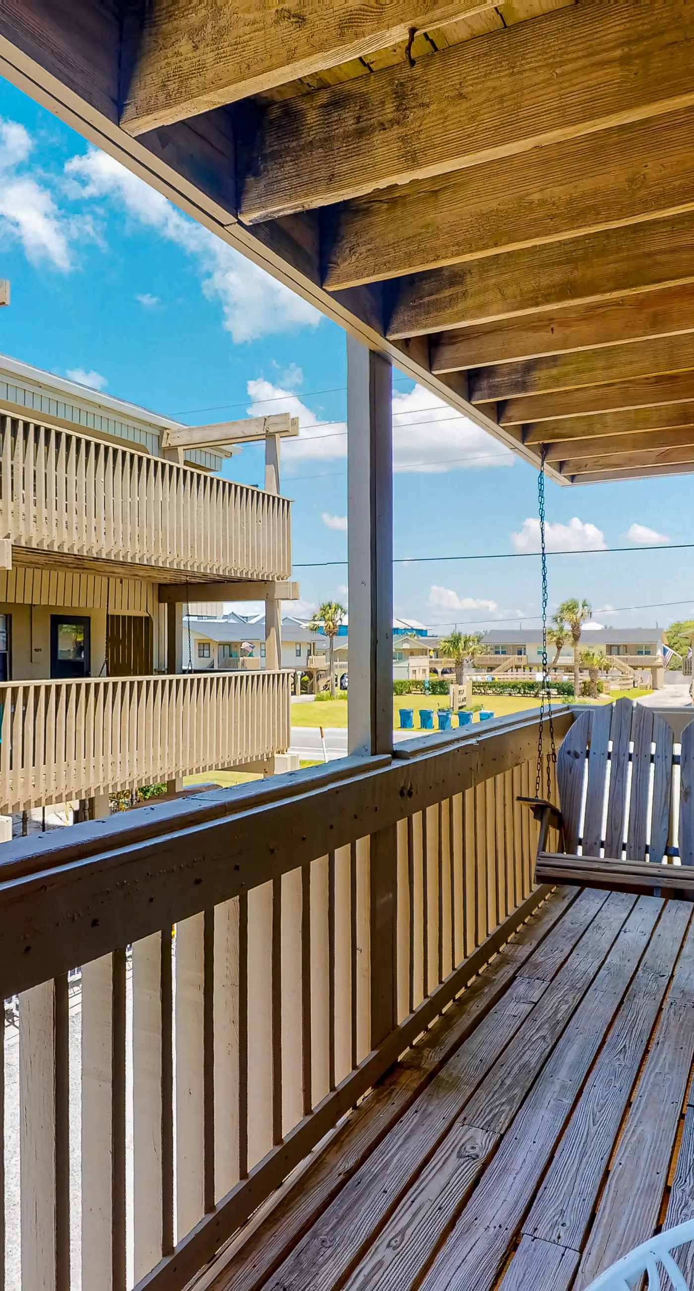 Upgraded beachfront condo with a pool, beach access & washer,dryer