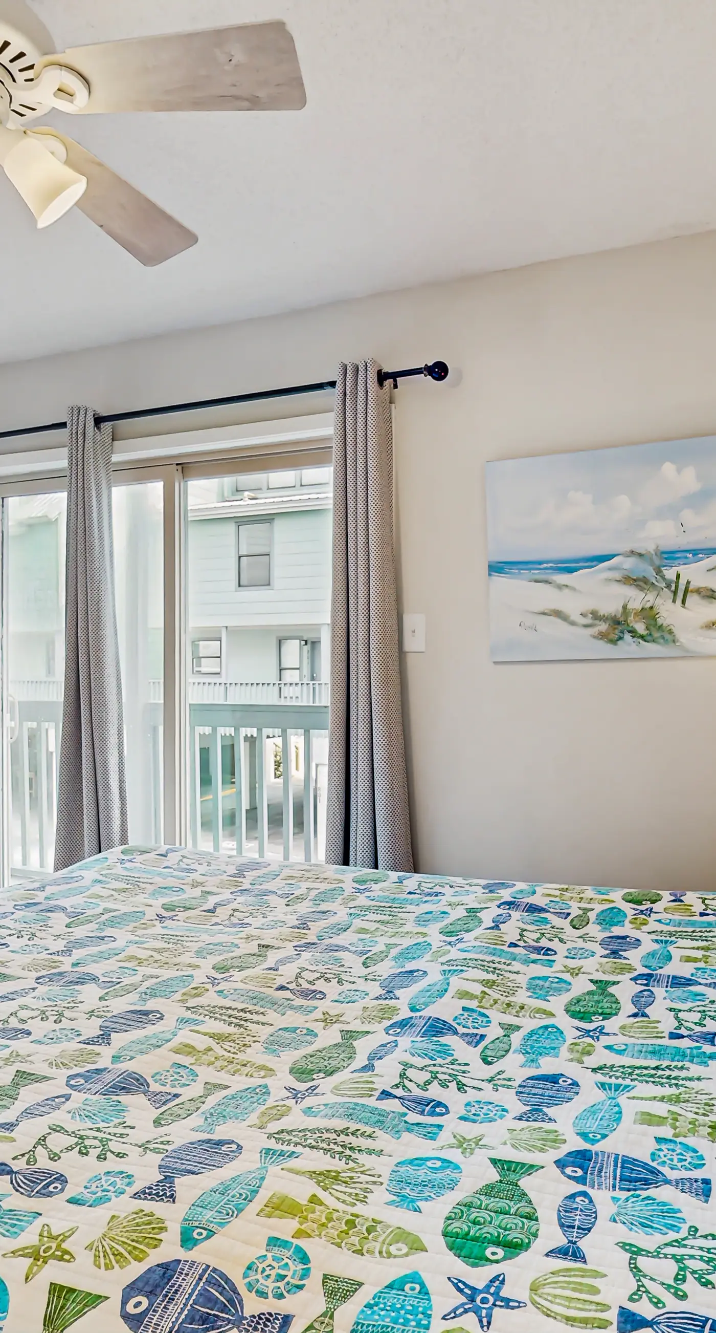 Second Floor Condo with Shared Pool, Fast WiFi, Central AC, and Full Kitchen