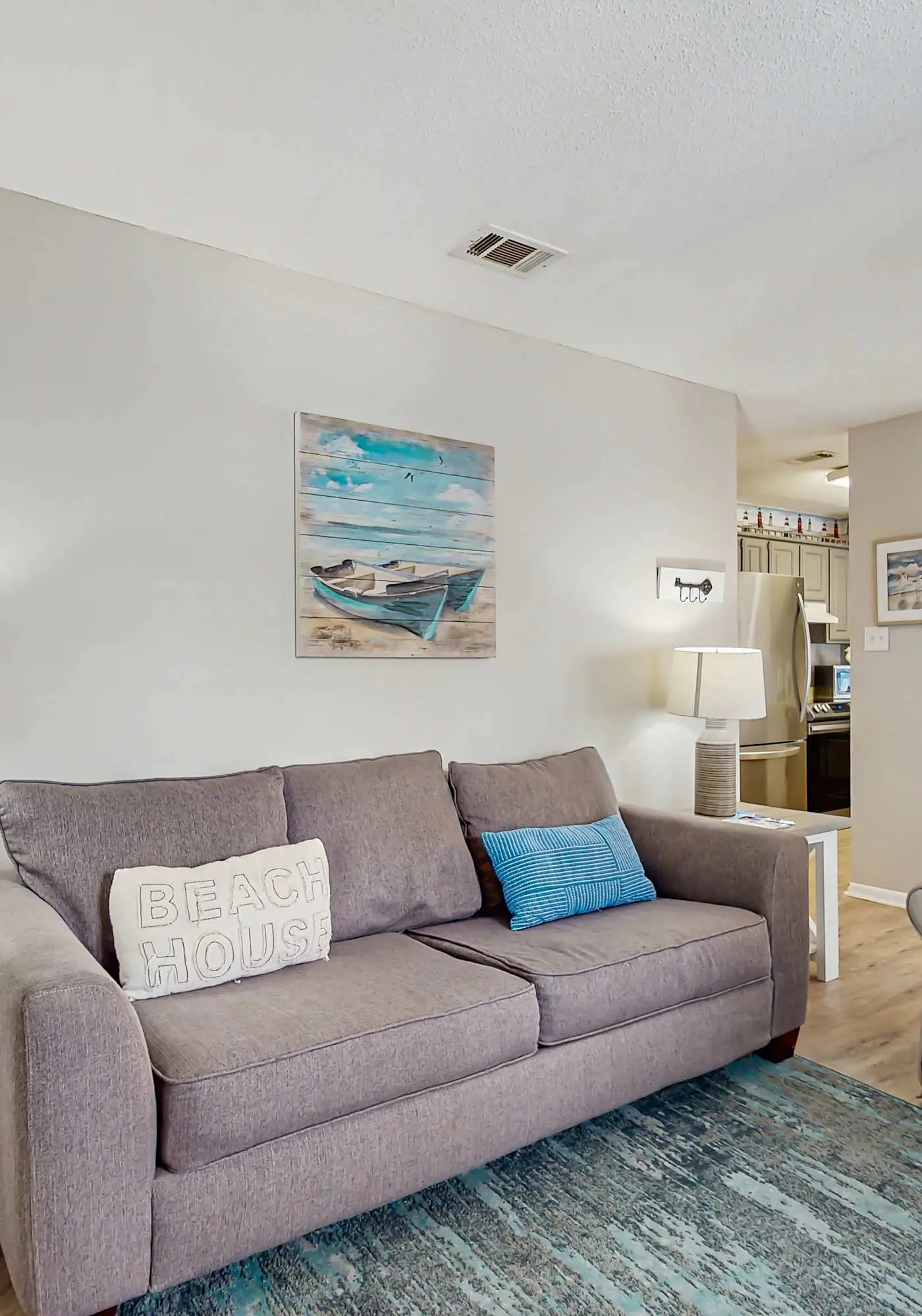 Second Floor Condo with Shared Pool, Fast WiFi, Central AC, and Full Kitchen