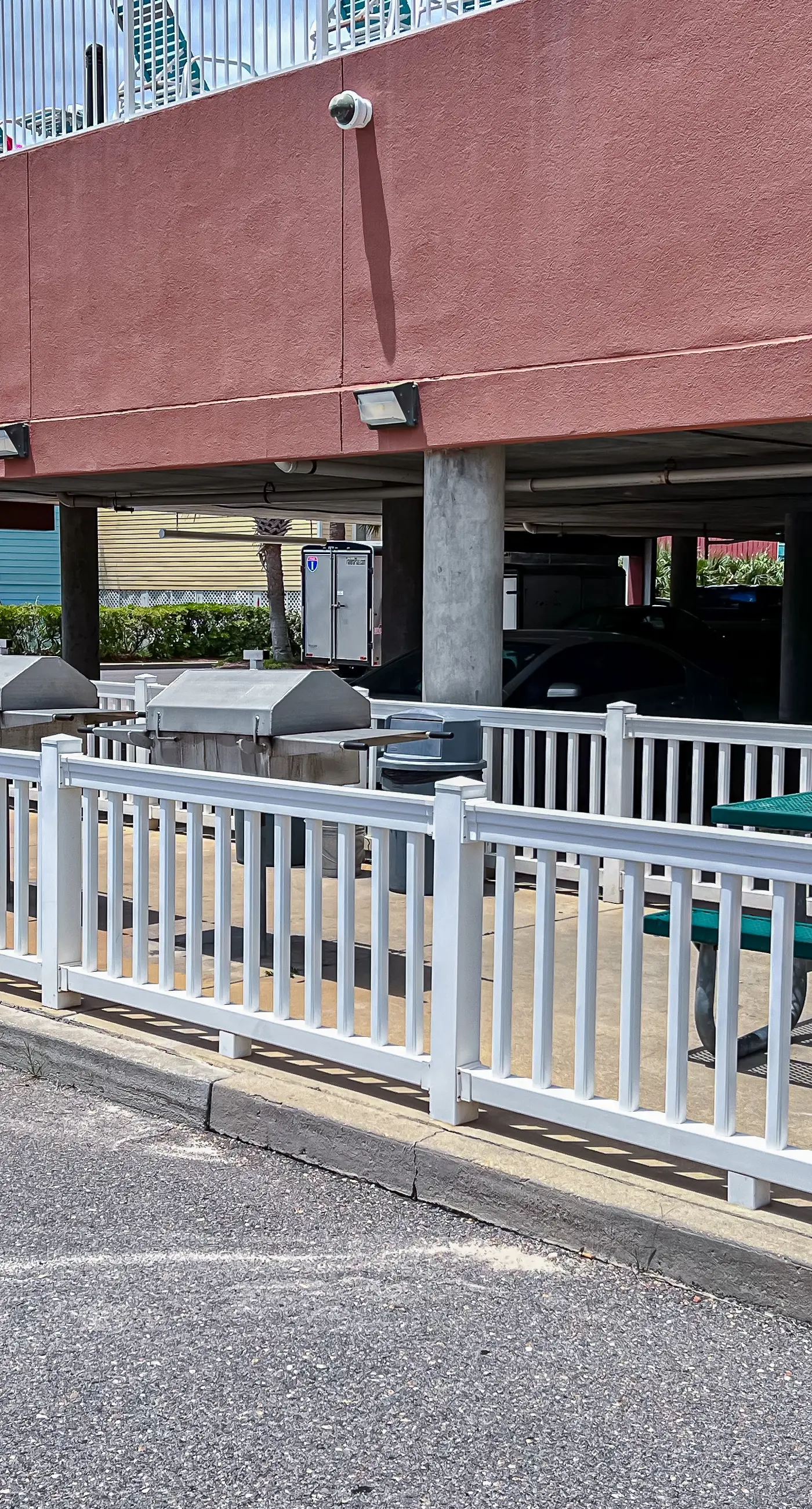 Gulf-view getaway with on-site pool, hot tub, sauna, and fitness center