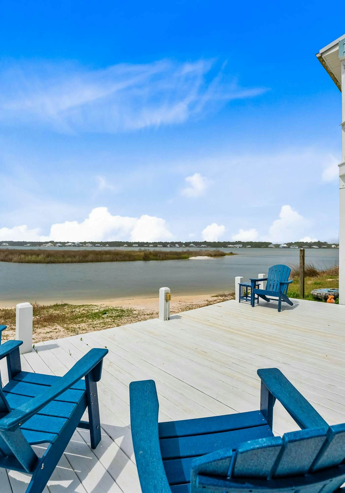 Remodeled, lagoon-front home with decks, views, paddleboat