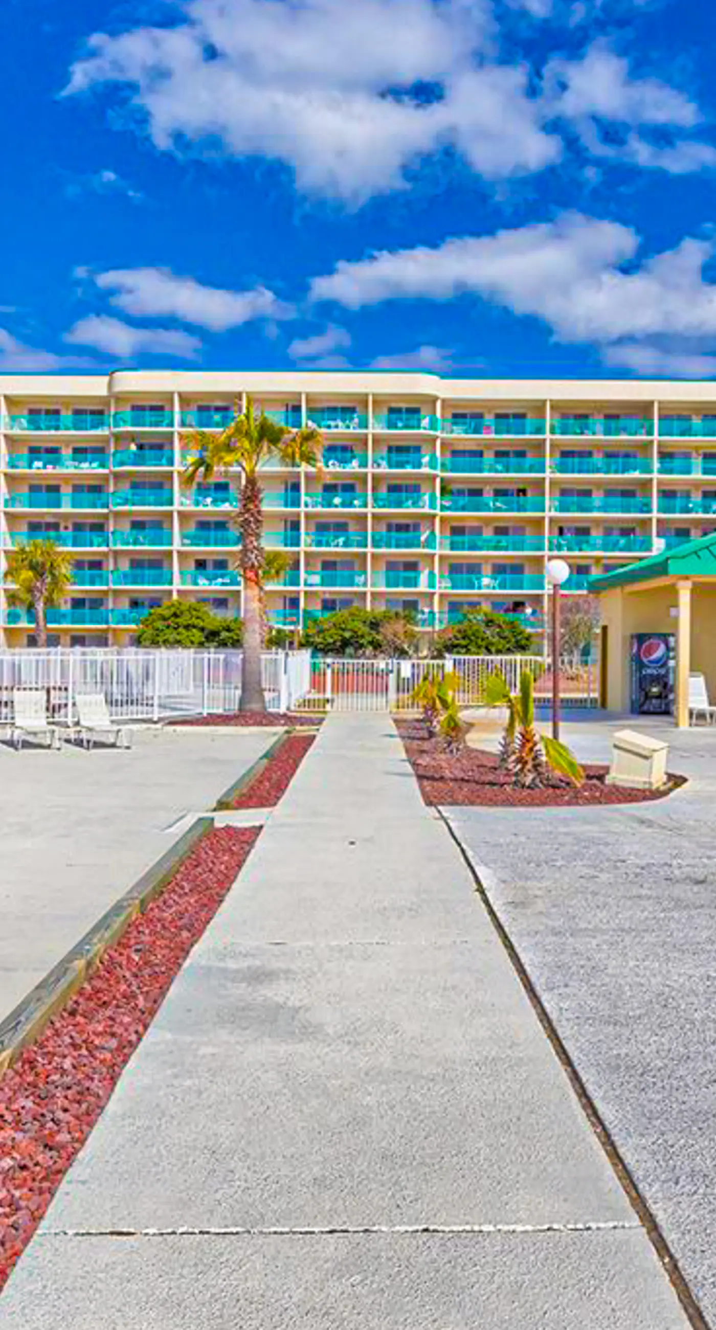 Gulf-view condo with 4 pools, hot tubs, beach access, central AC, & washer/dryer
