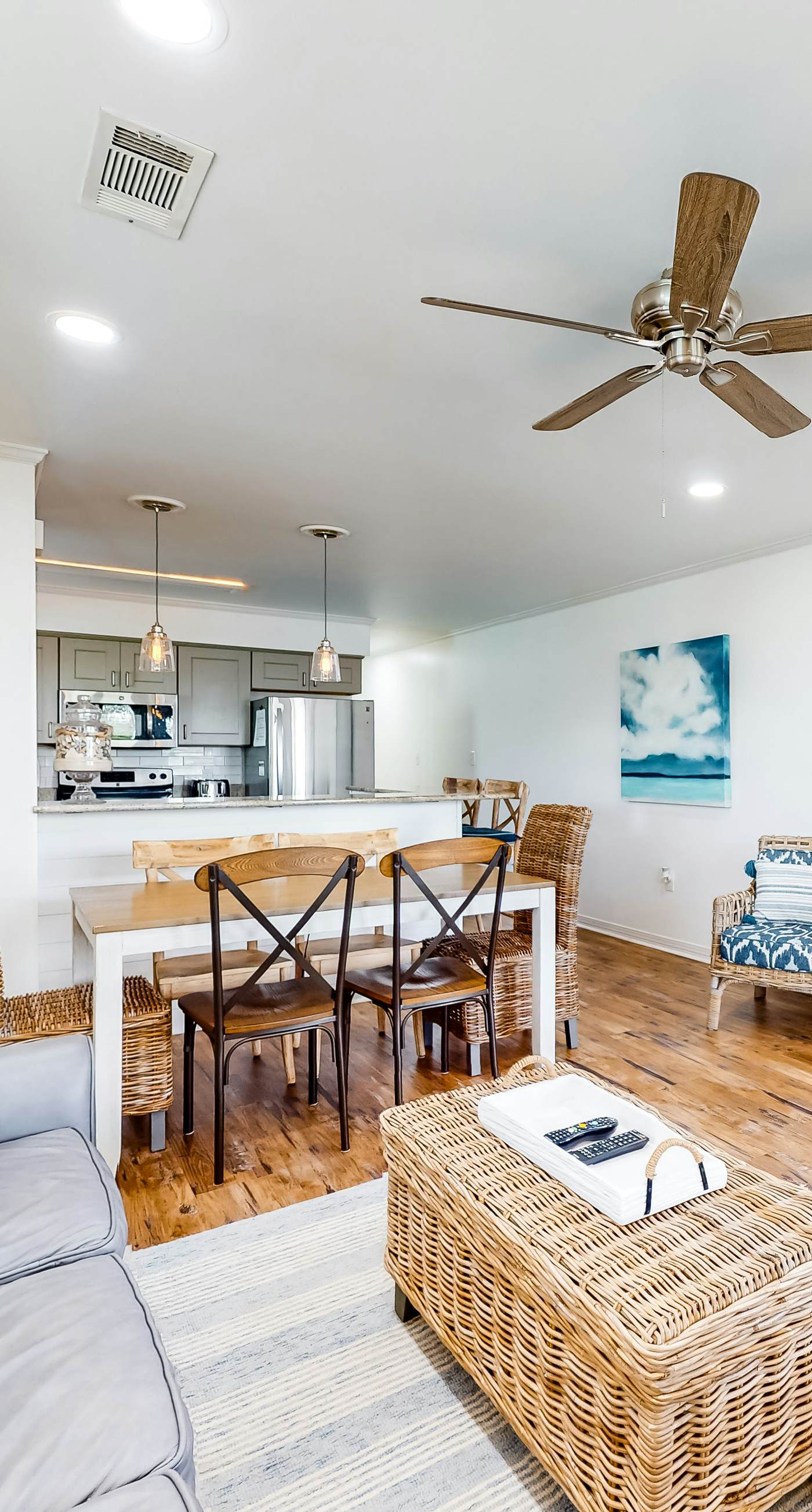 Lagoon-view duplex with free WiFi, deck, & private washer/dryer - dog-friendly