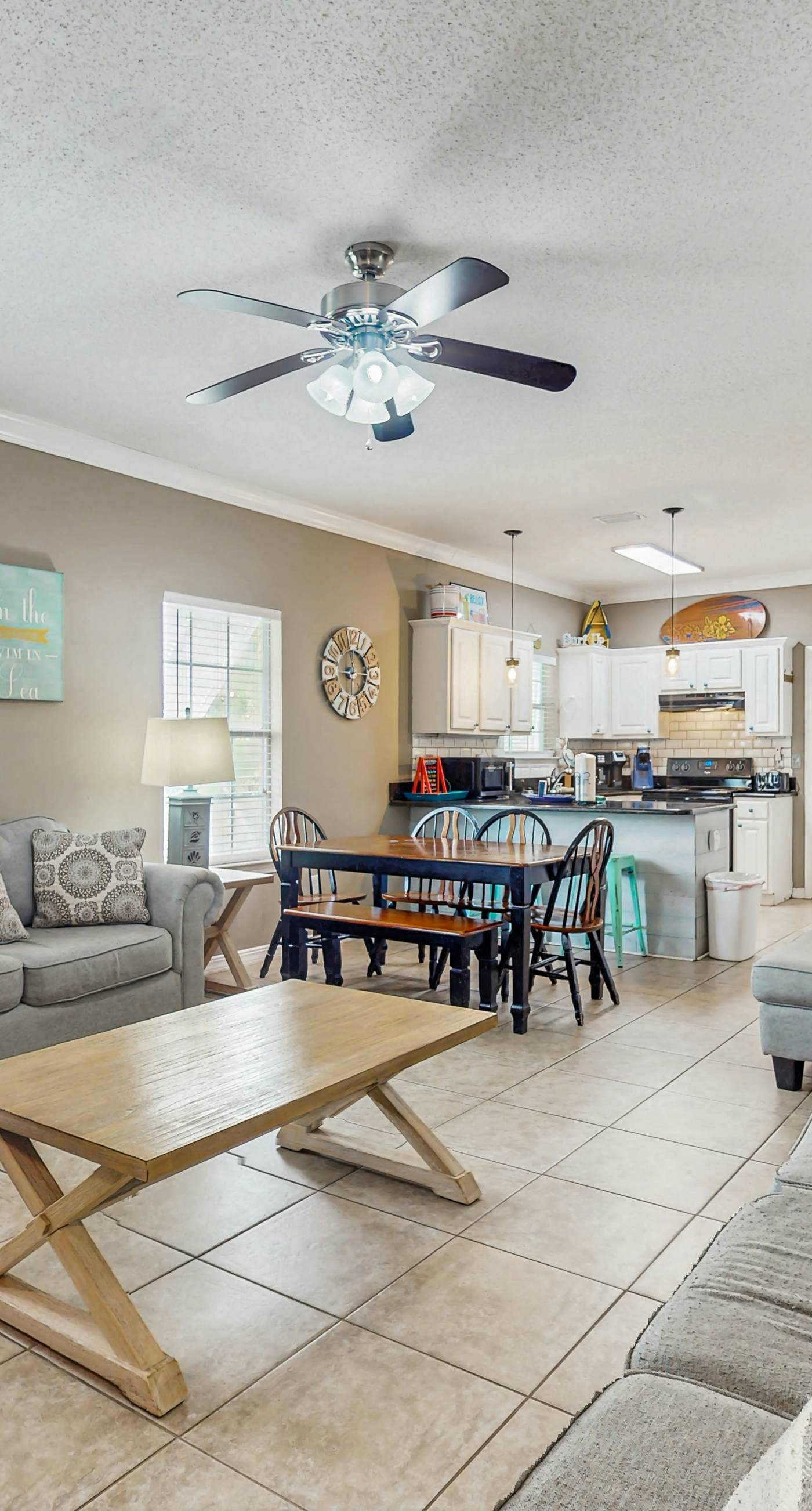 Spacious condo with pool & screened porch