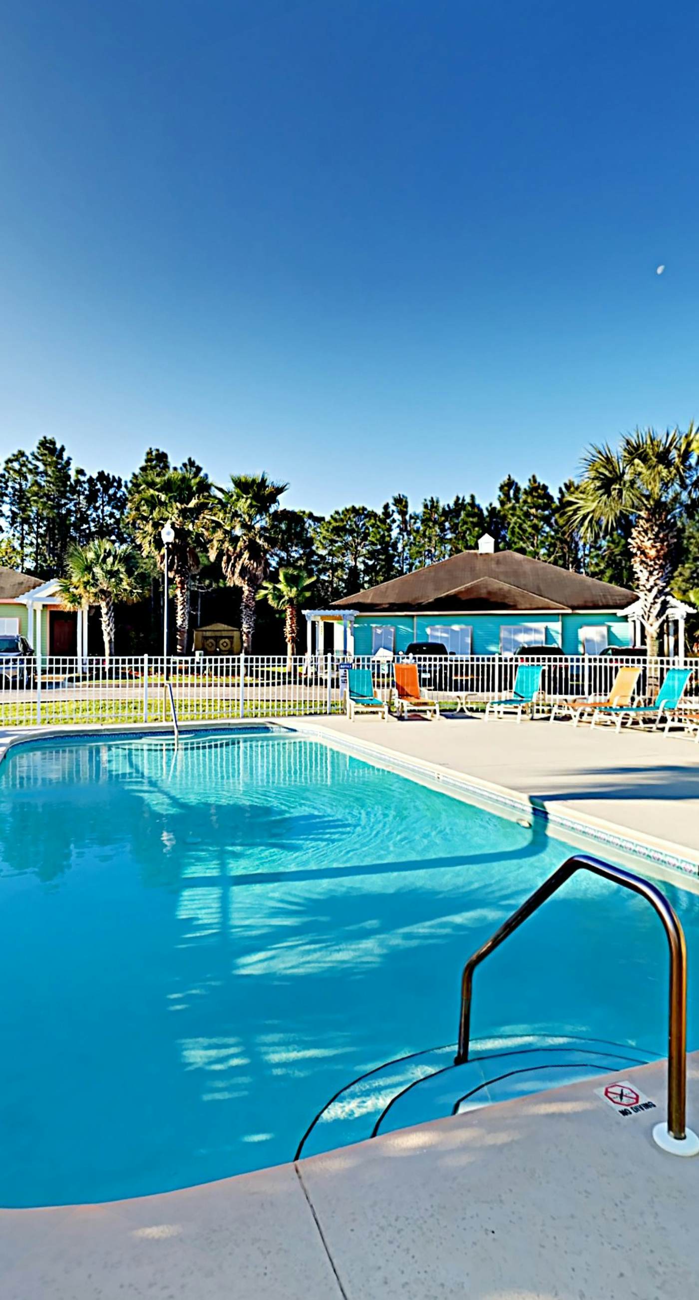 Spacious condo with pool & screened porch