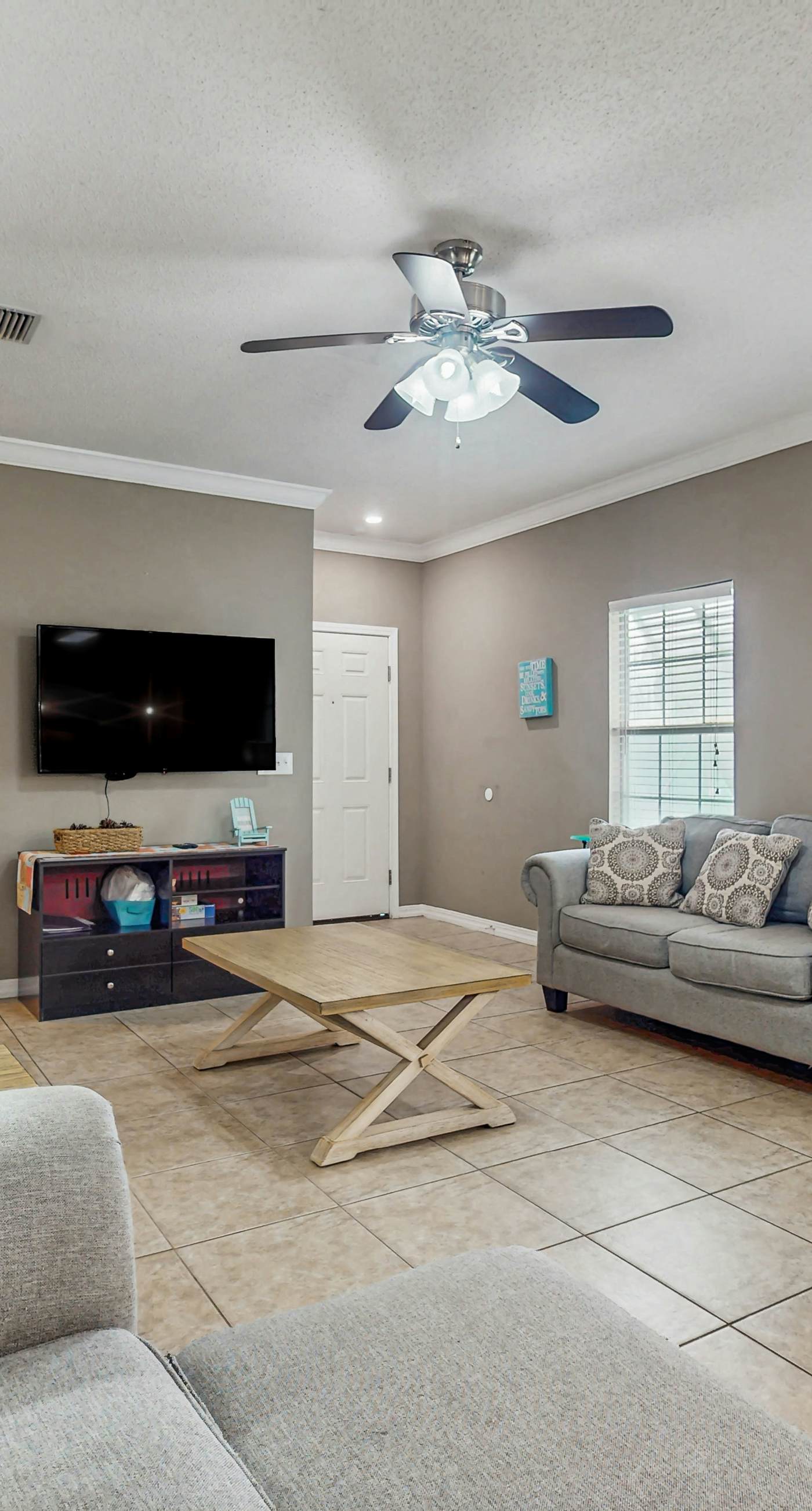 Spacious condo with pool & screened porch