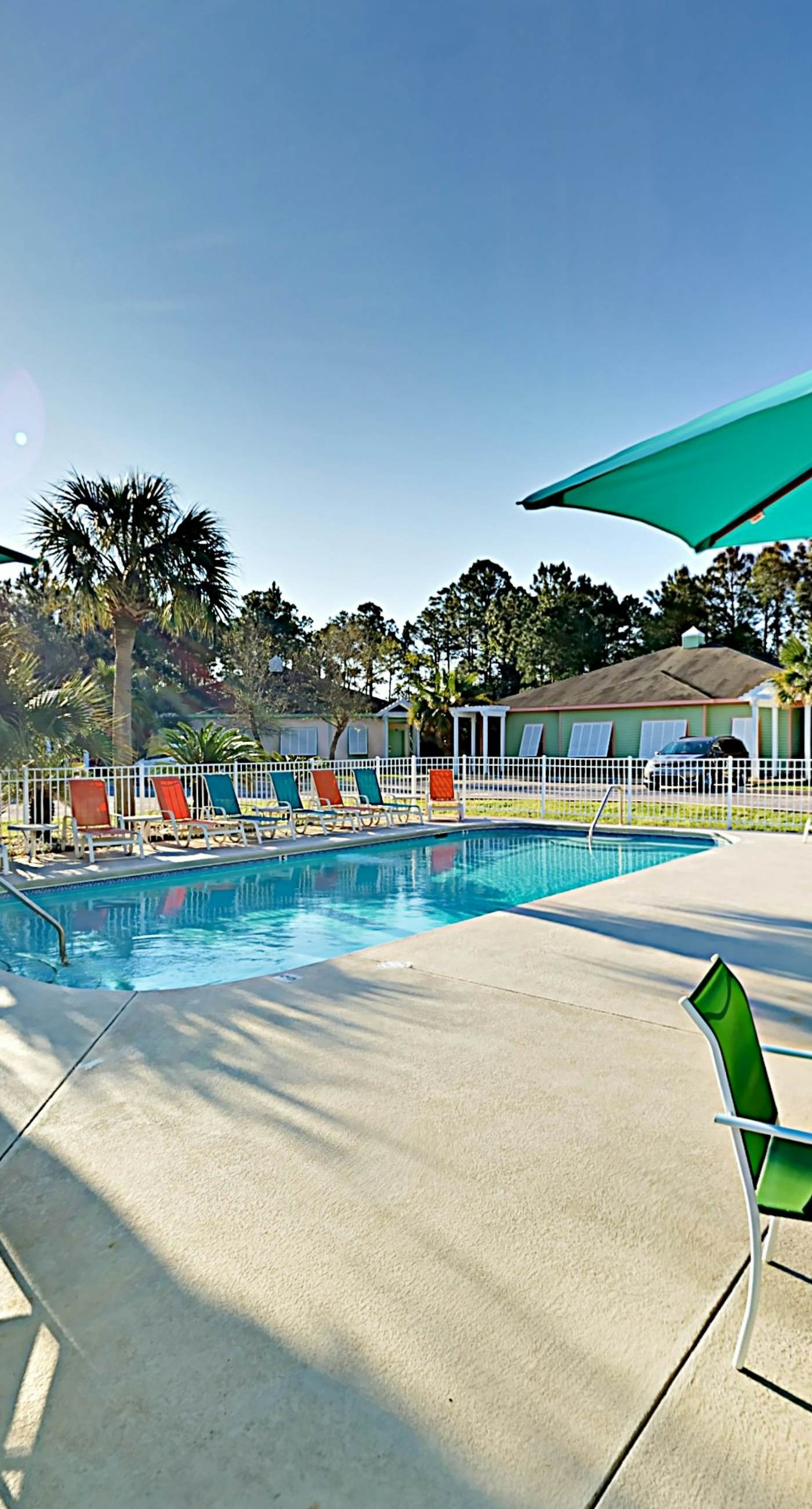 Spacious condo with pool & screened porch