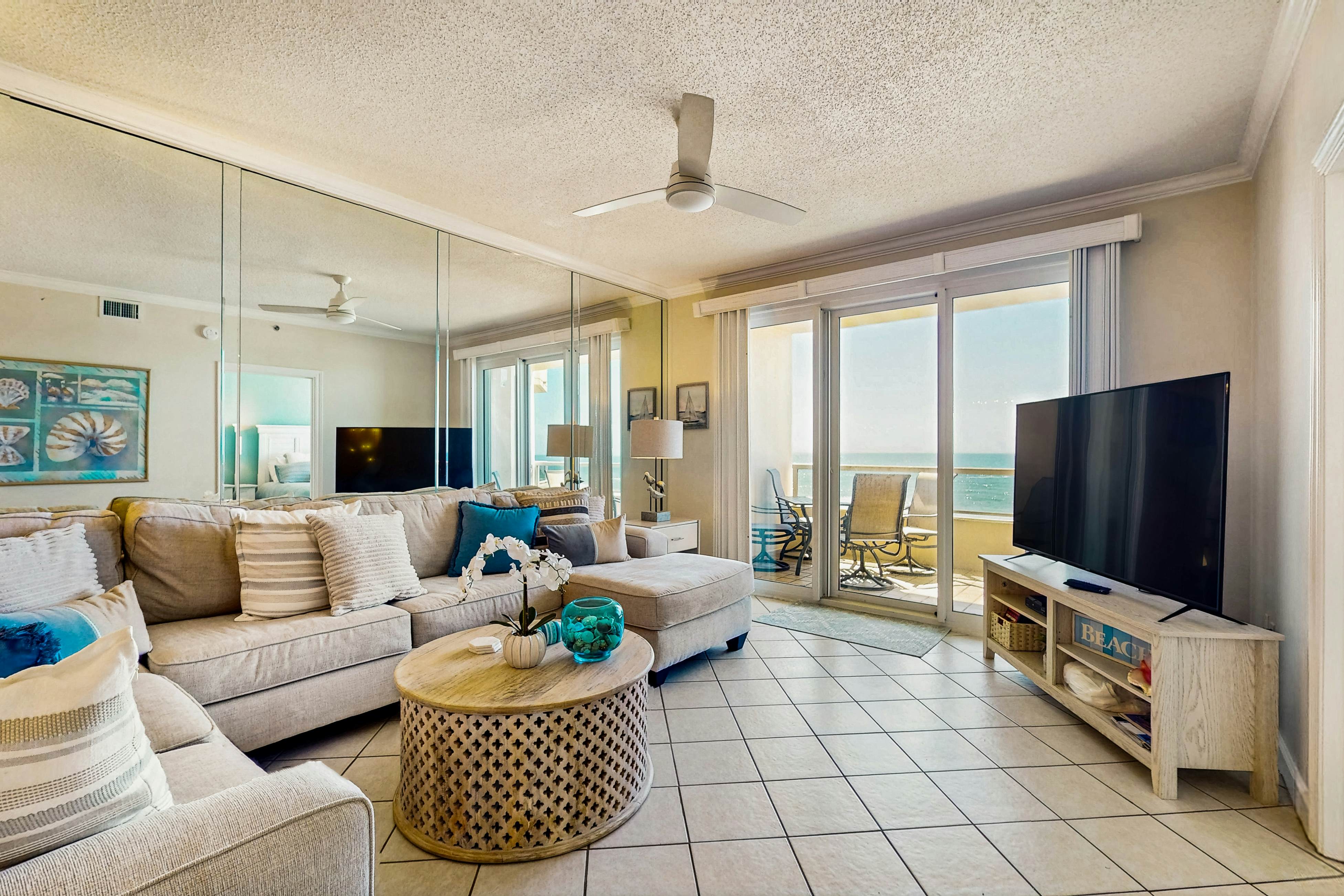 Enclave 403 | Gulf-Front Suite Retreat with WiFi, Balcony, & Shared Pool - Steps to the Sand