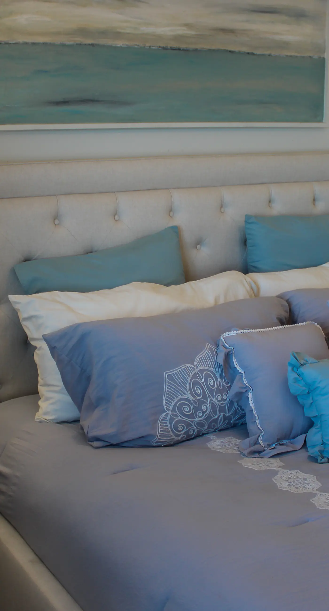 Coastal escape with 2 water-view balconies, 2 pools, tennis & beach access