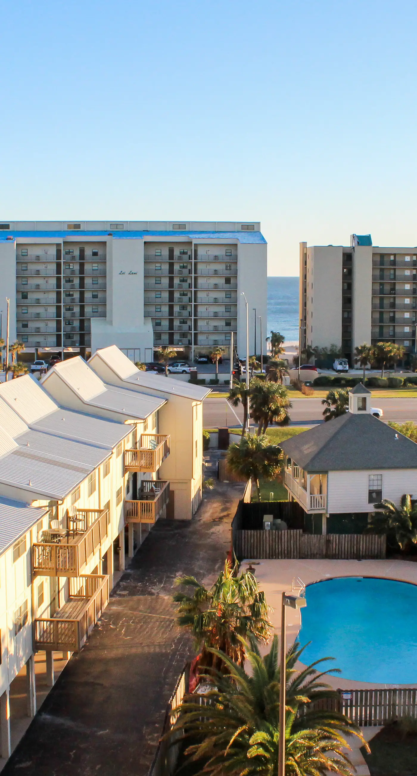 Coastal escape with 2 water-view balconies, 2 pools, tennis & beach access