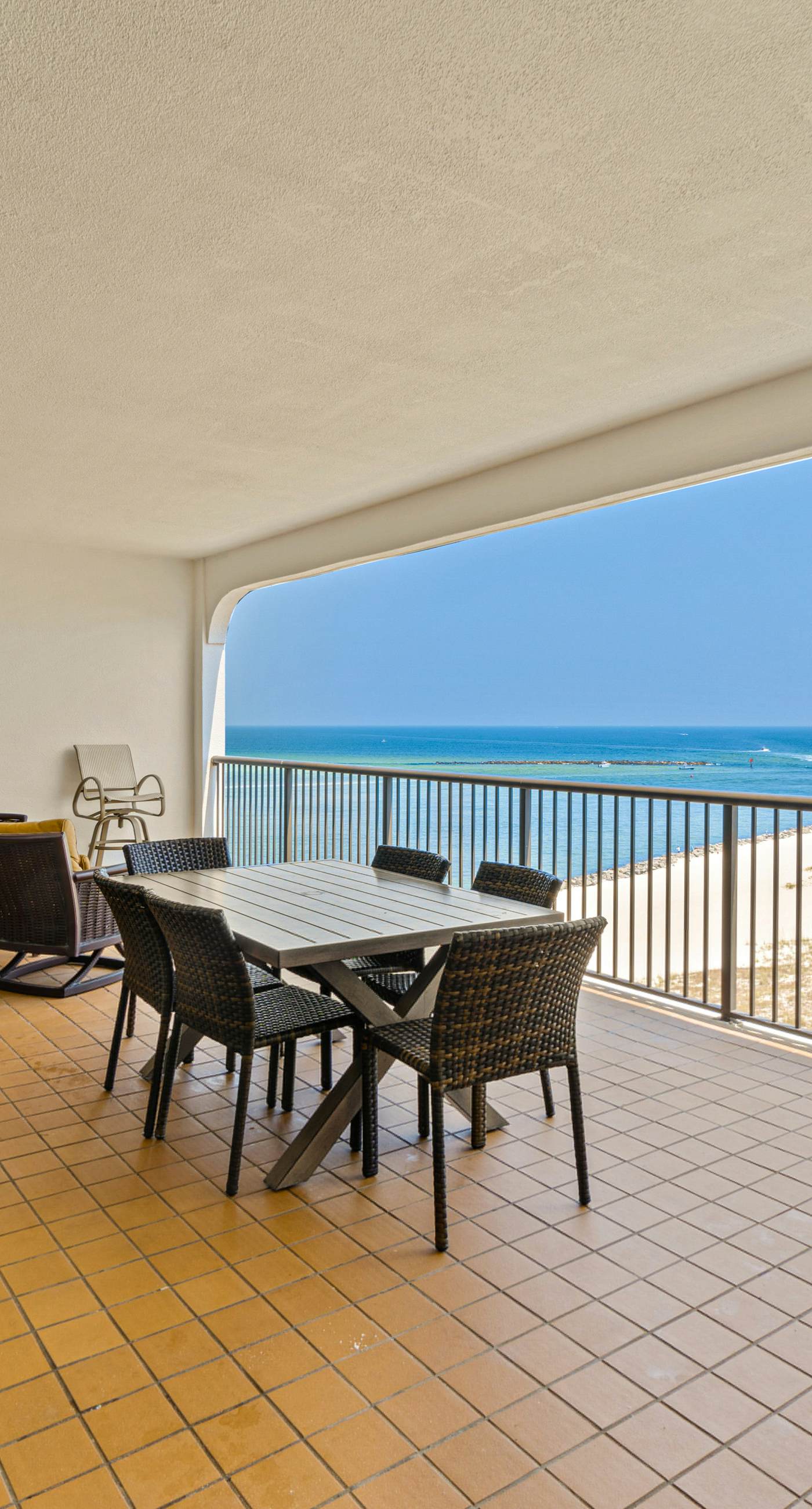 Gulf-front condo with inviting balcony, amazing views, pool & hot tub