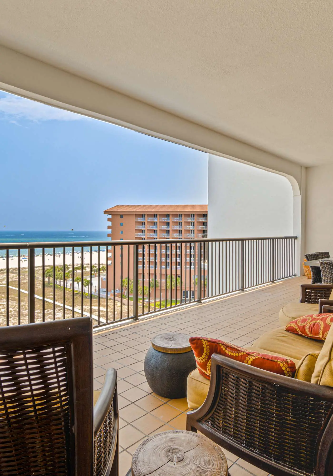 Gulf-front condo with inviting balcony, amazing views, pool & hot tub