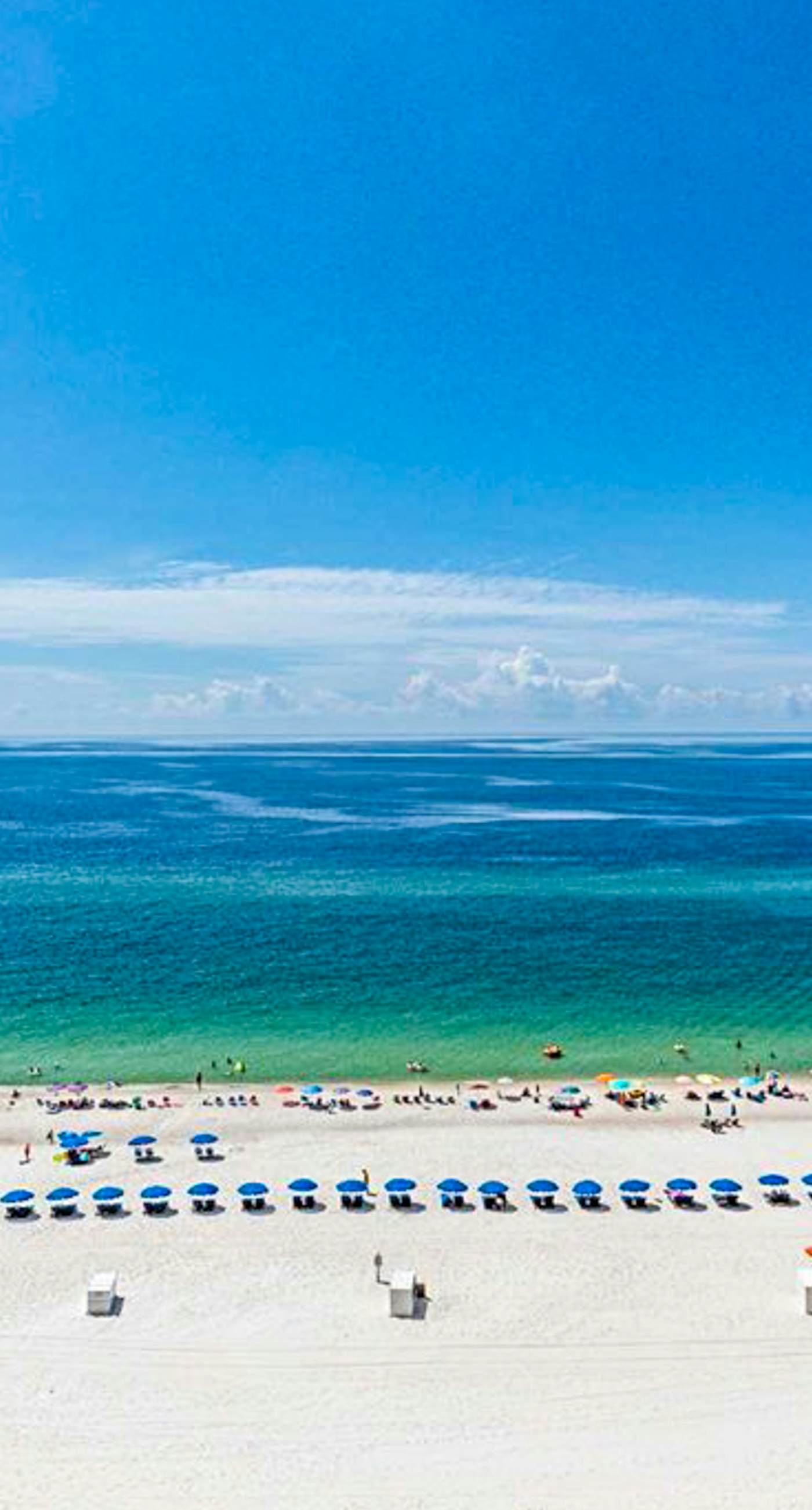 Beachfront condo with Gulf-view, balcony, pools, hot tub & tennis