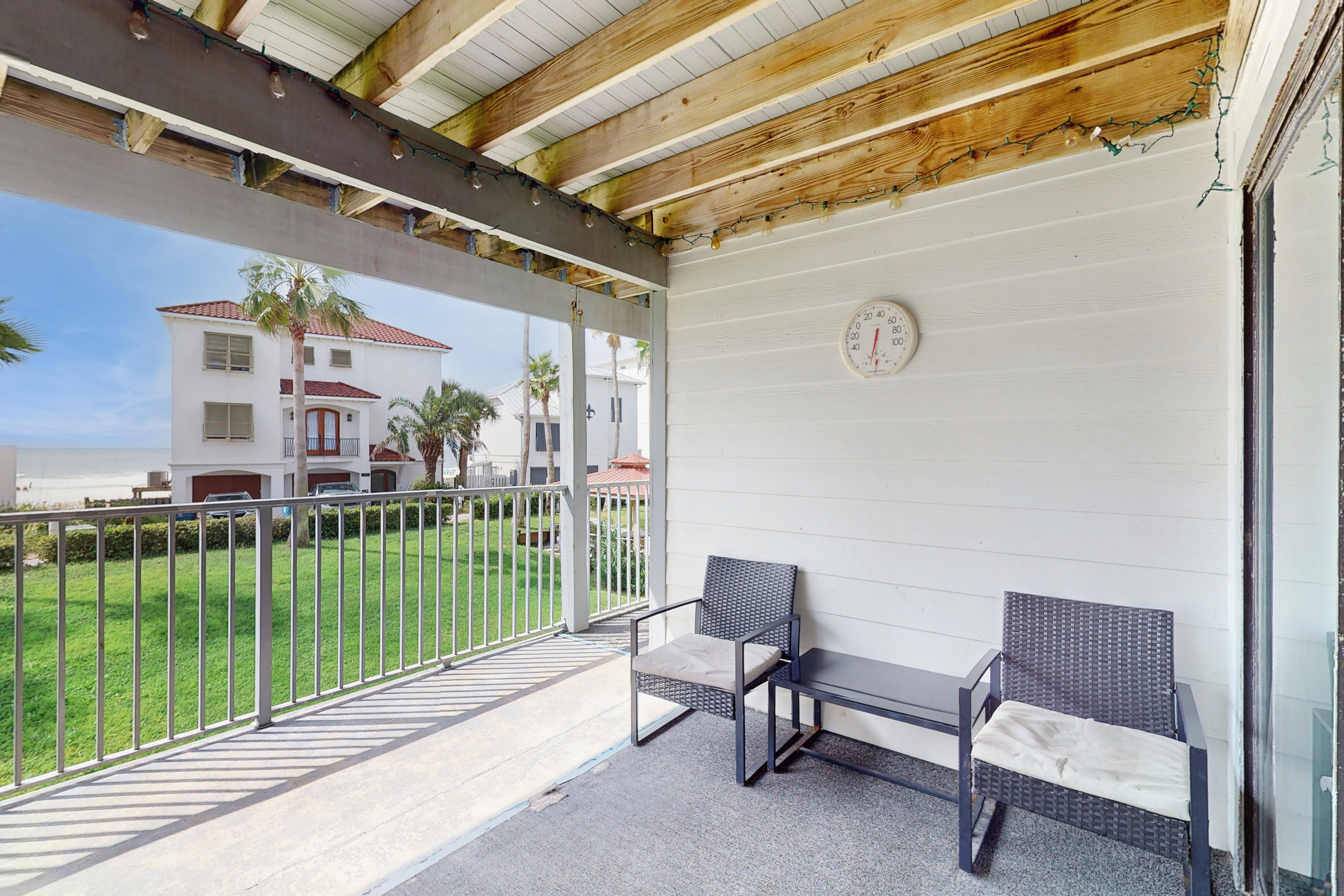 Beachfront Suite with Free WiFi, Elevator, Shared Pool, and Central AC