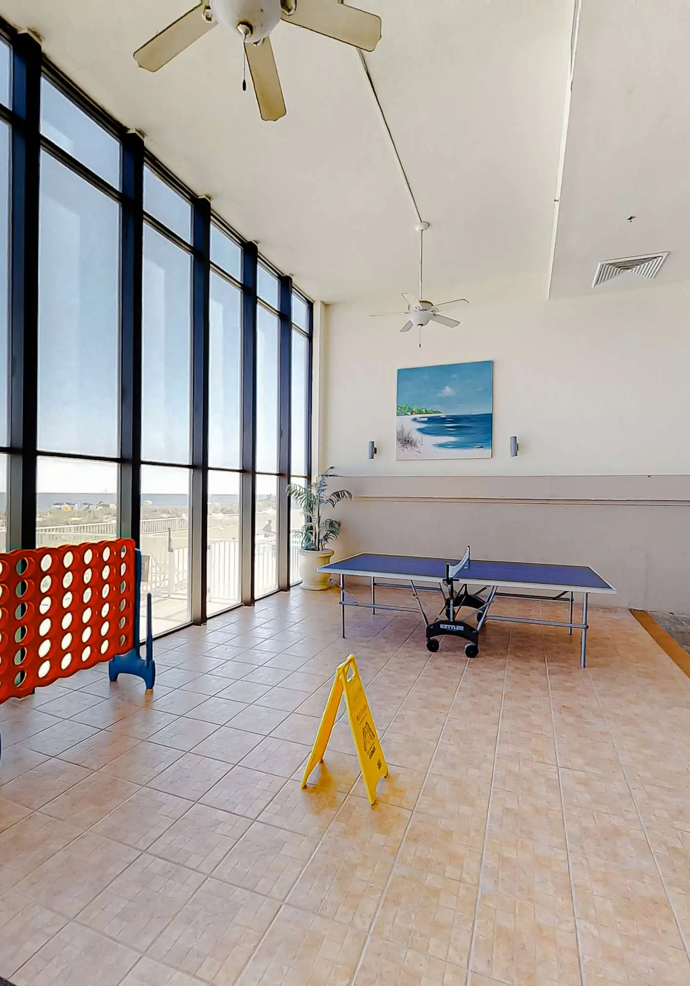 Gulf-front condo with balcony, pool, hot tub, sauna, A/C, & views