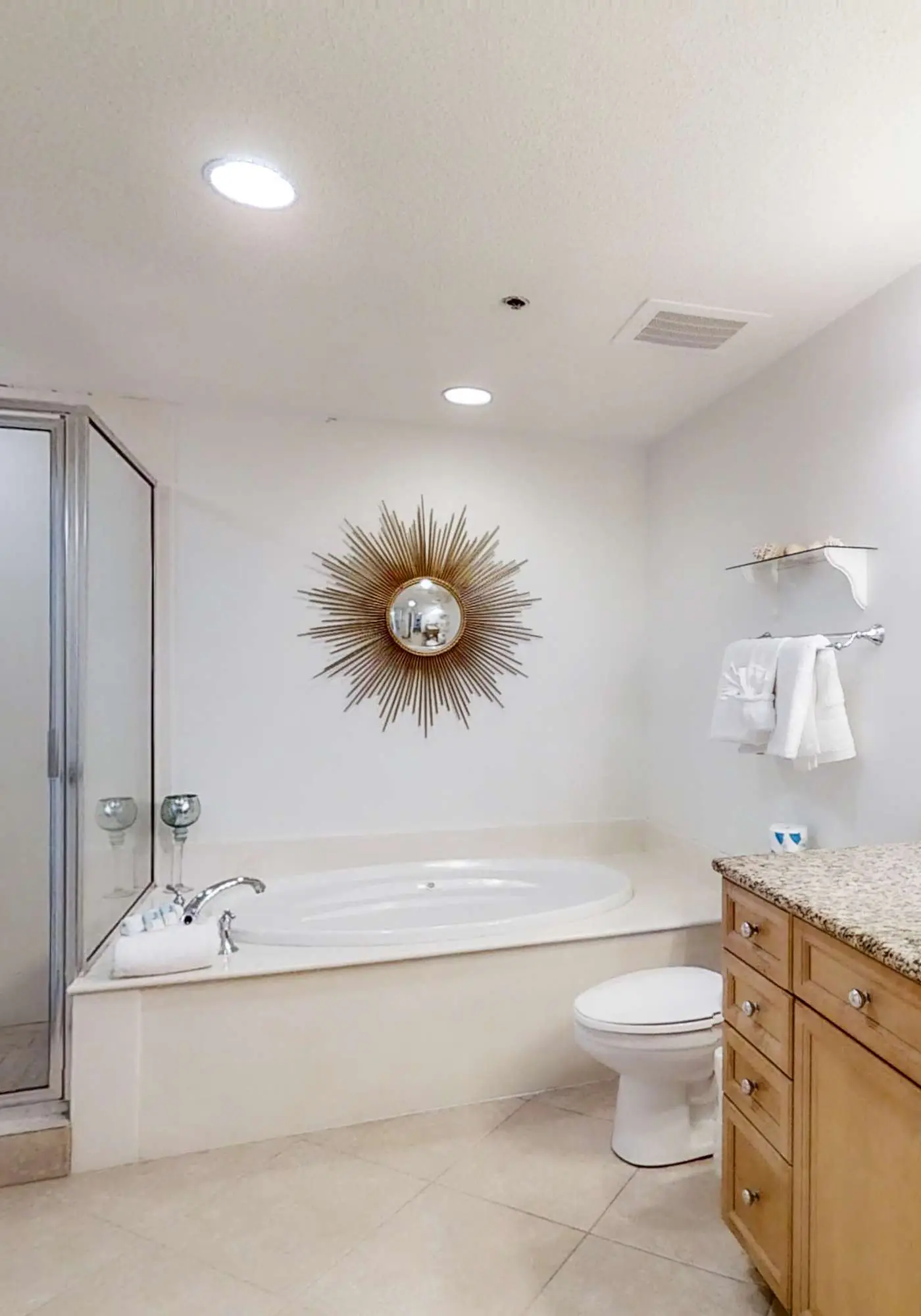Gulf-front condo with balcony, pool, hot tub, sauna, A/C, & views