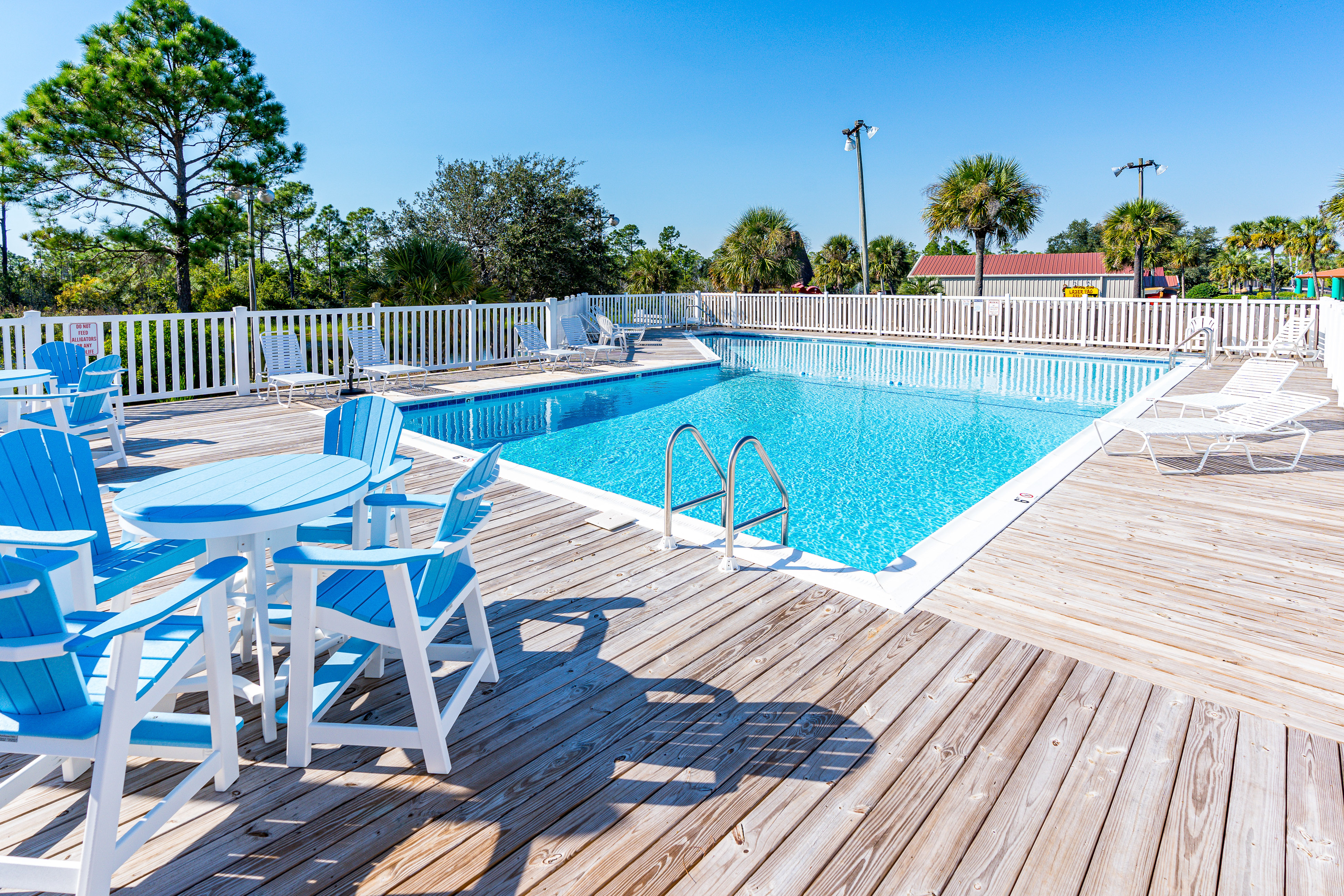 Enchanting condo with pool, balcony, central AC, & washer,dryer