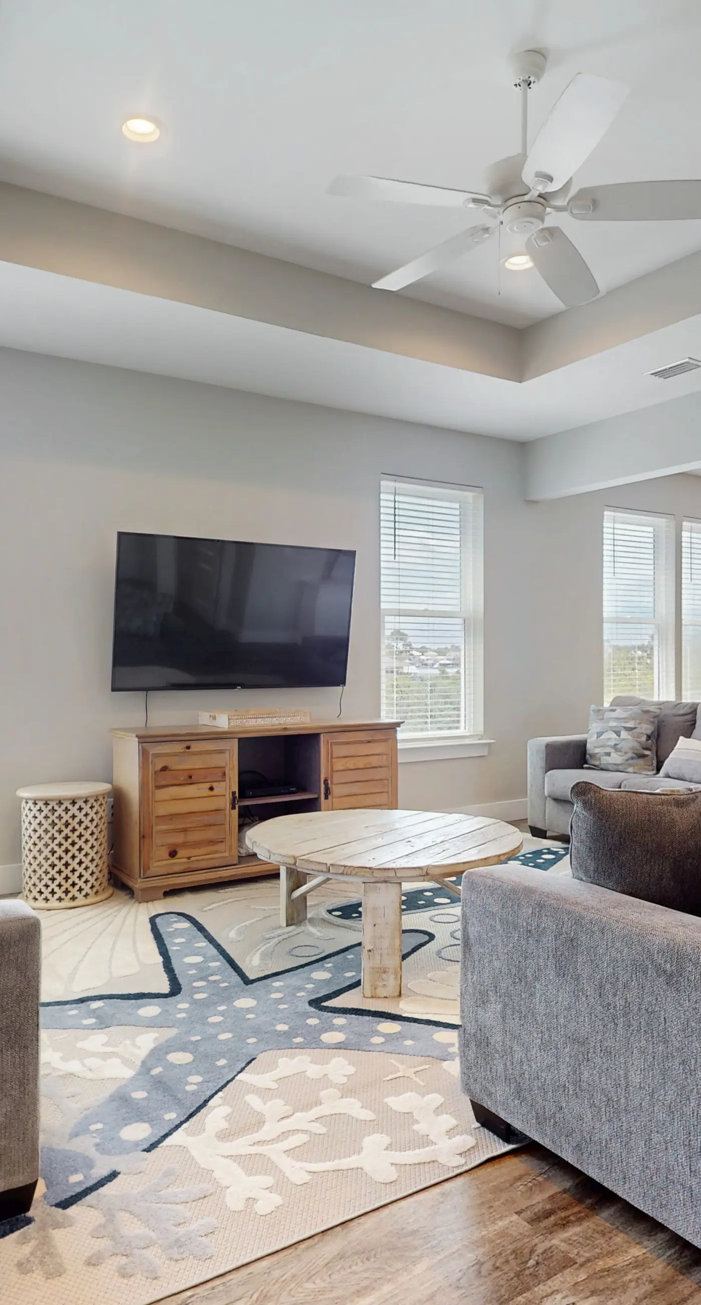 Gorgeous beach house with private pool, outdoor TV & custom grill area