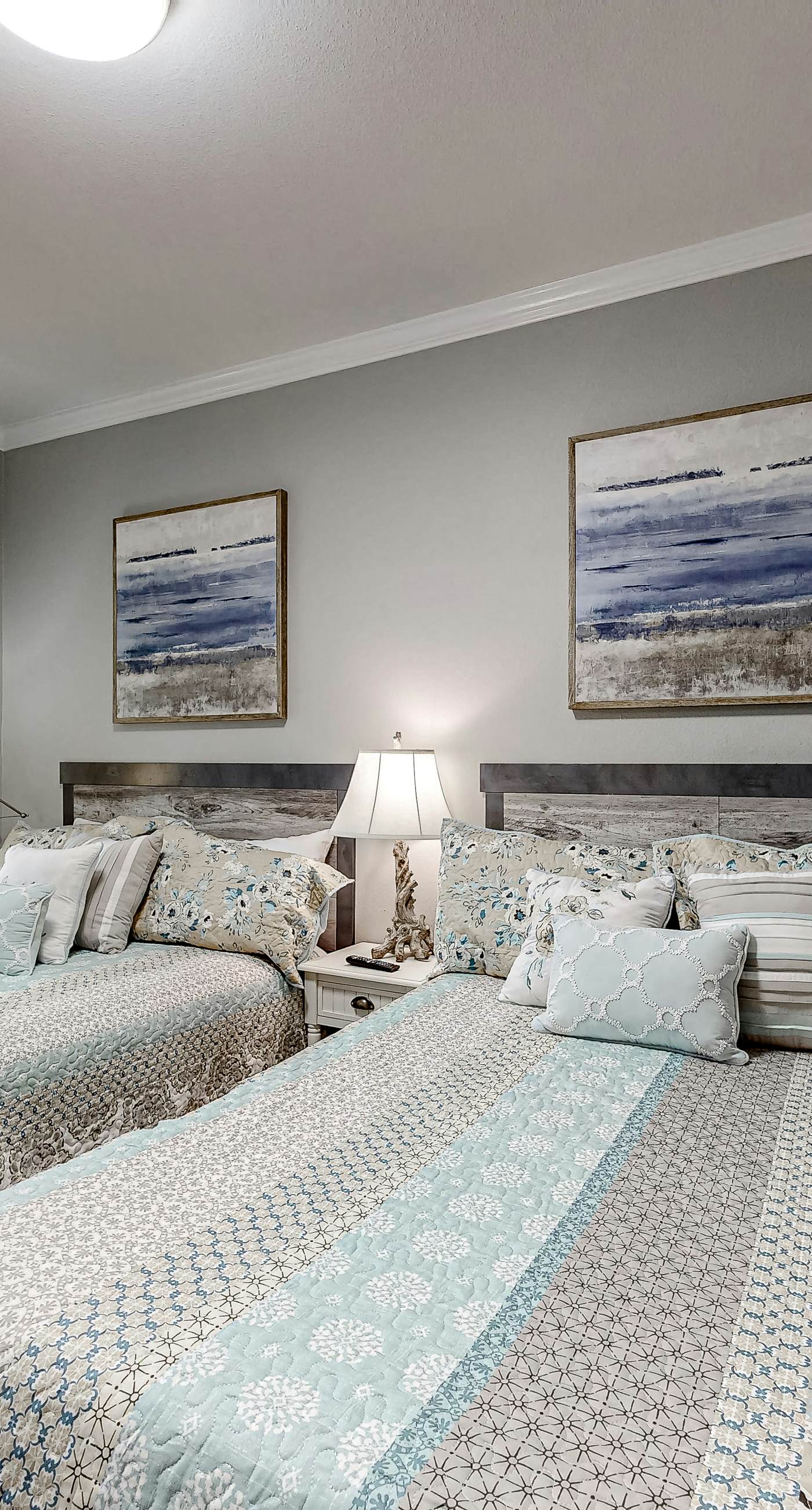 Beachfront Corner Condo with Free WiFi, Furnished Balcony, & a Shared Pool