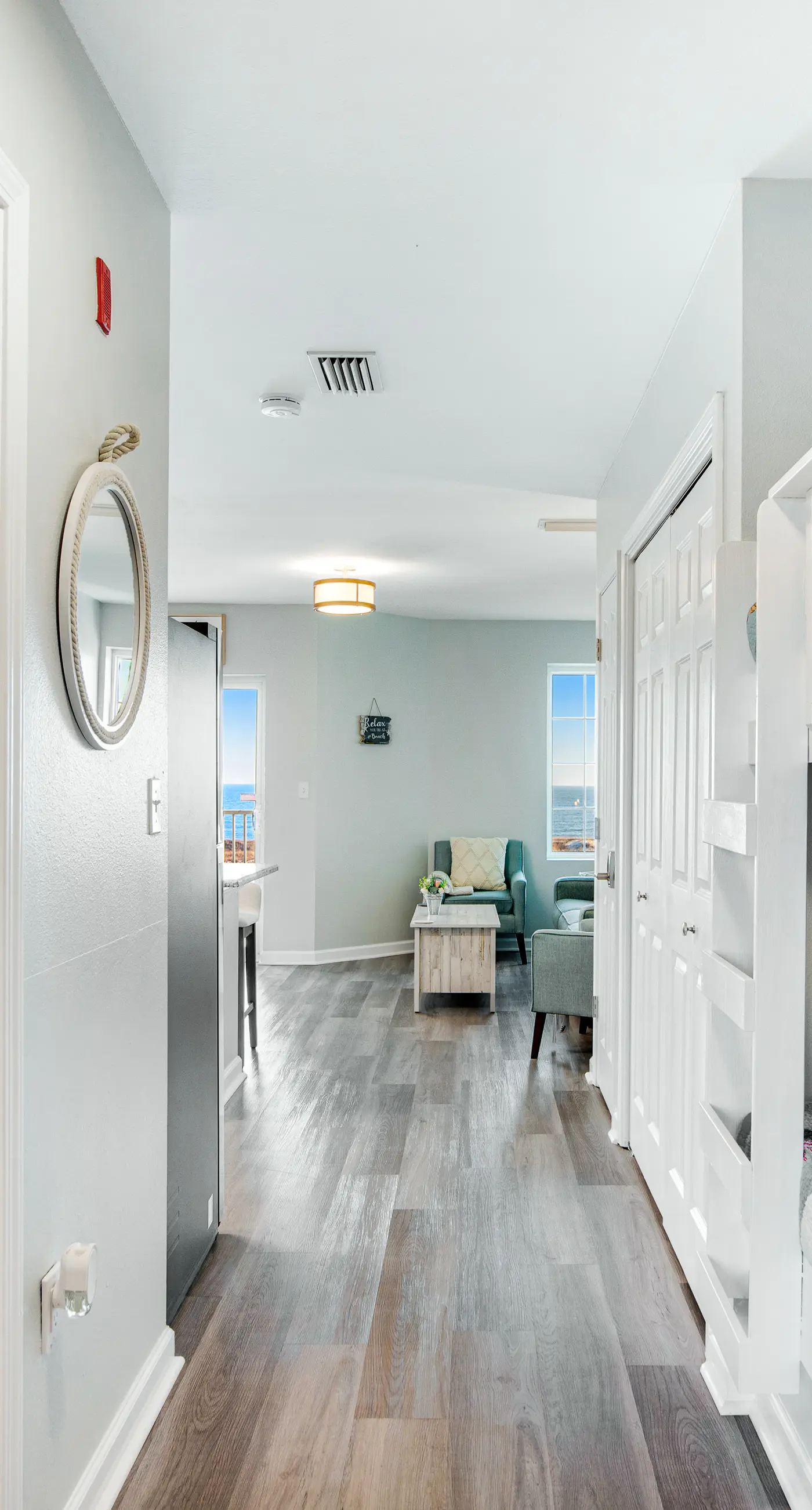 Gulf view condo with balcony, pool, & fitness room - walk to beach