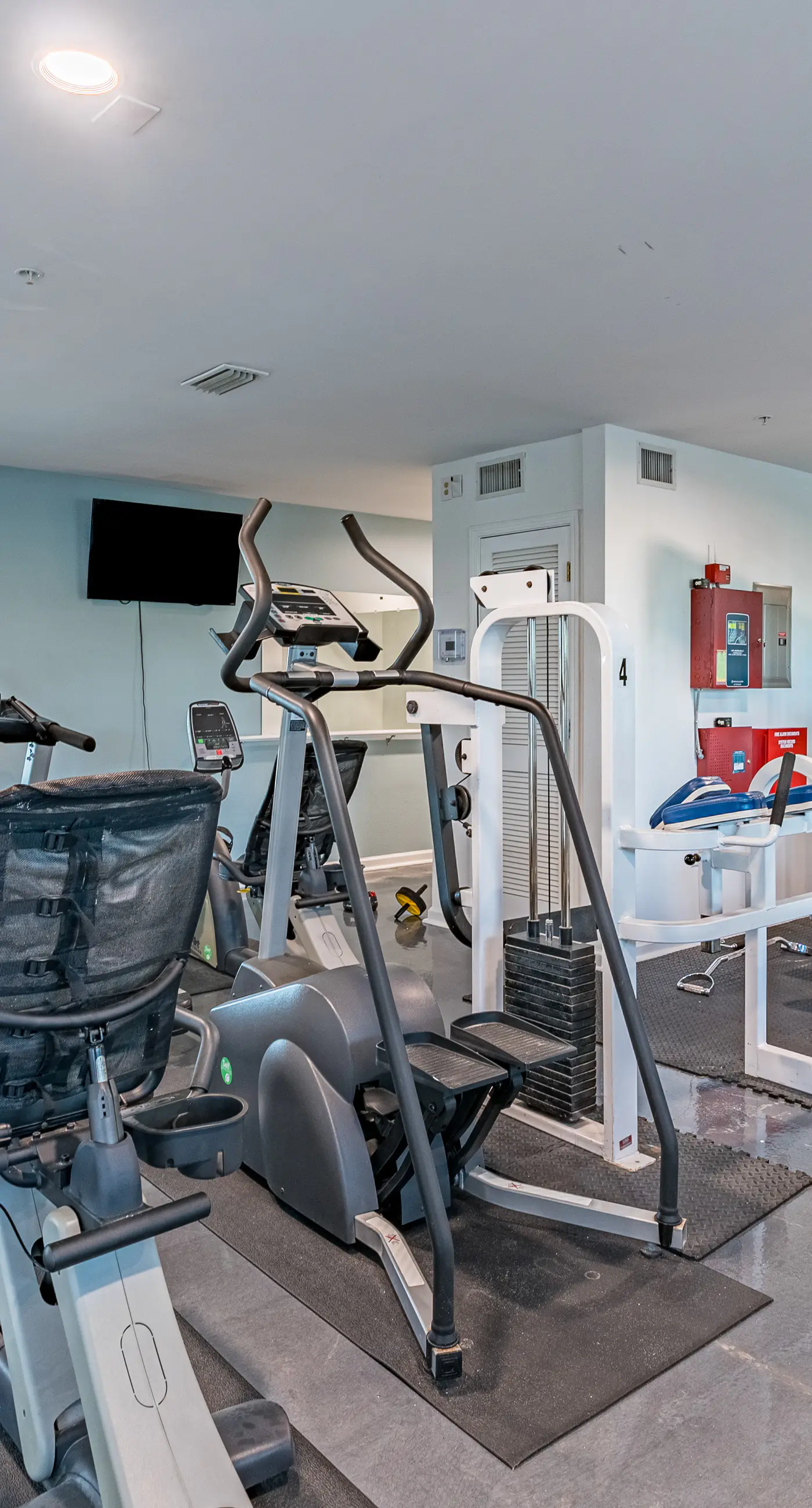 Gulf view condo with balcony, pool, & fitness room - walk to beach