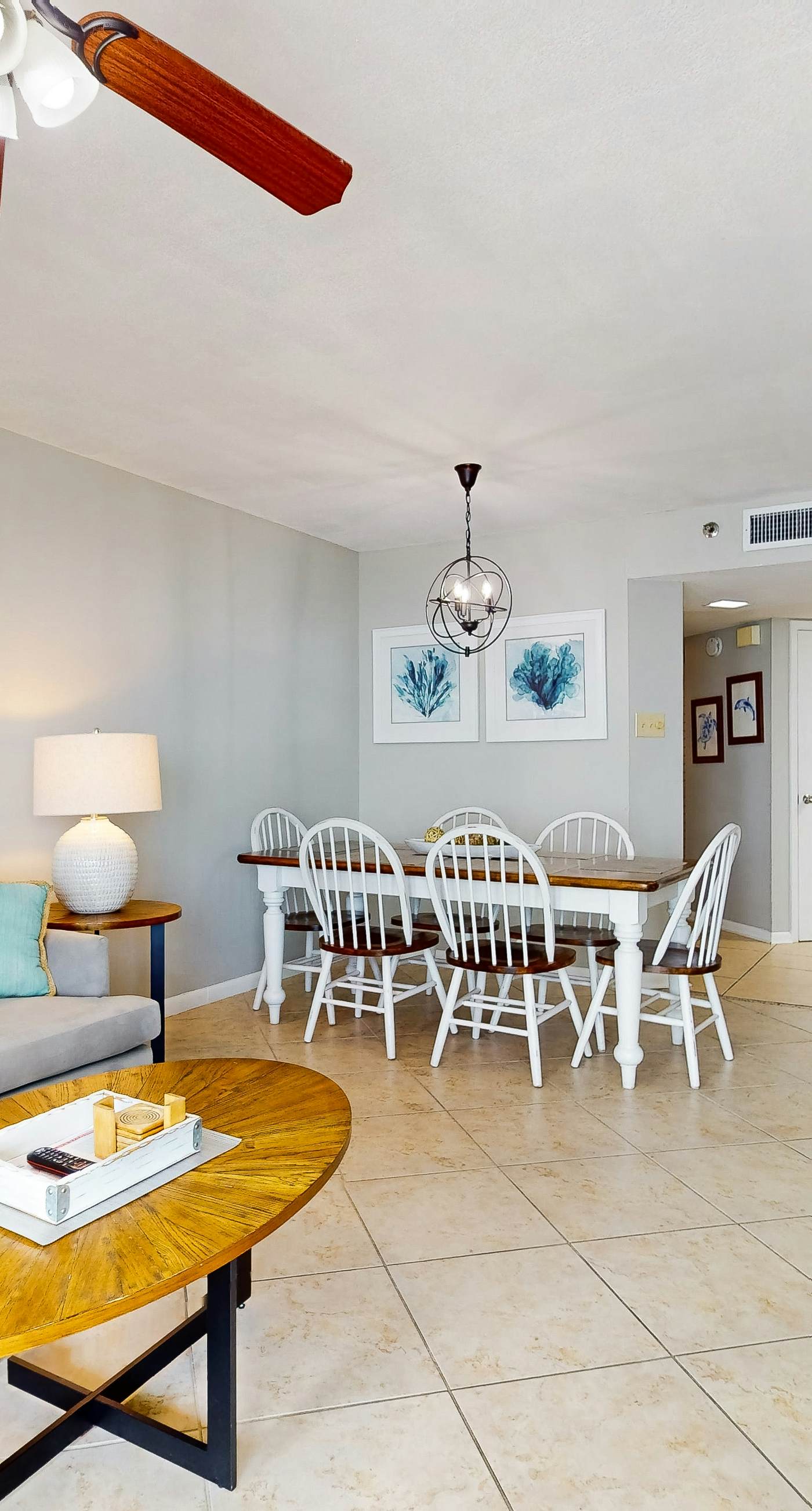 Renovated beachfront condo with balcony, central AC, pool, hot tub & tennis