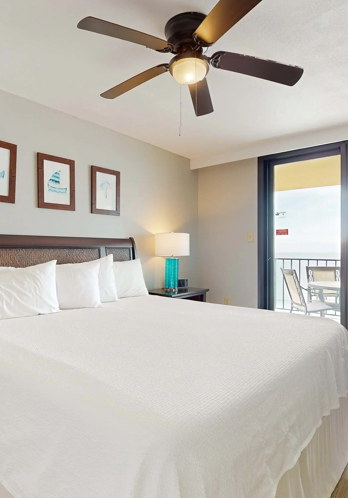 Renovated beachfront condo with balcony, central AC, pool, hot tub & tennis