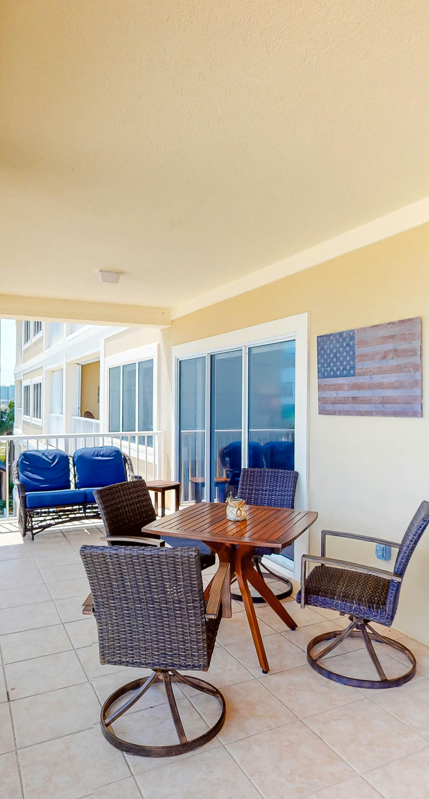 2nd-floor Gulf front condo with private balcony, views, on-site outdoor pool, grill