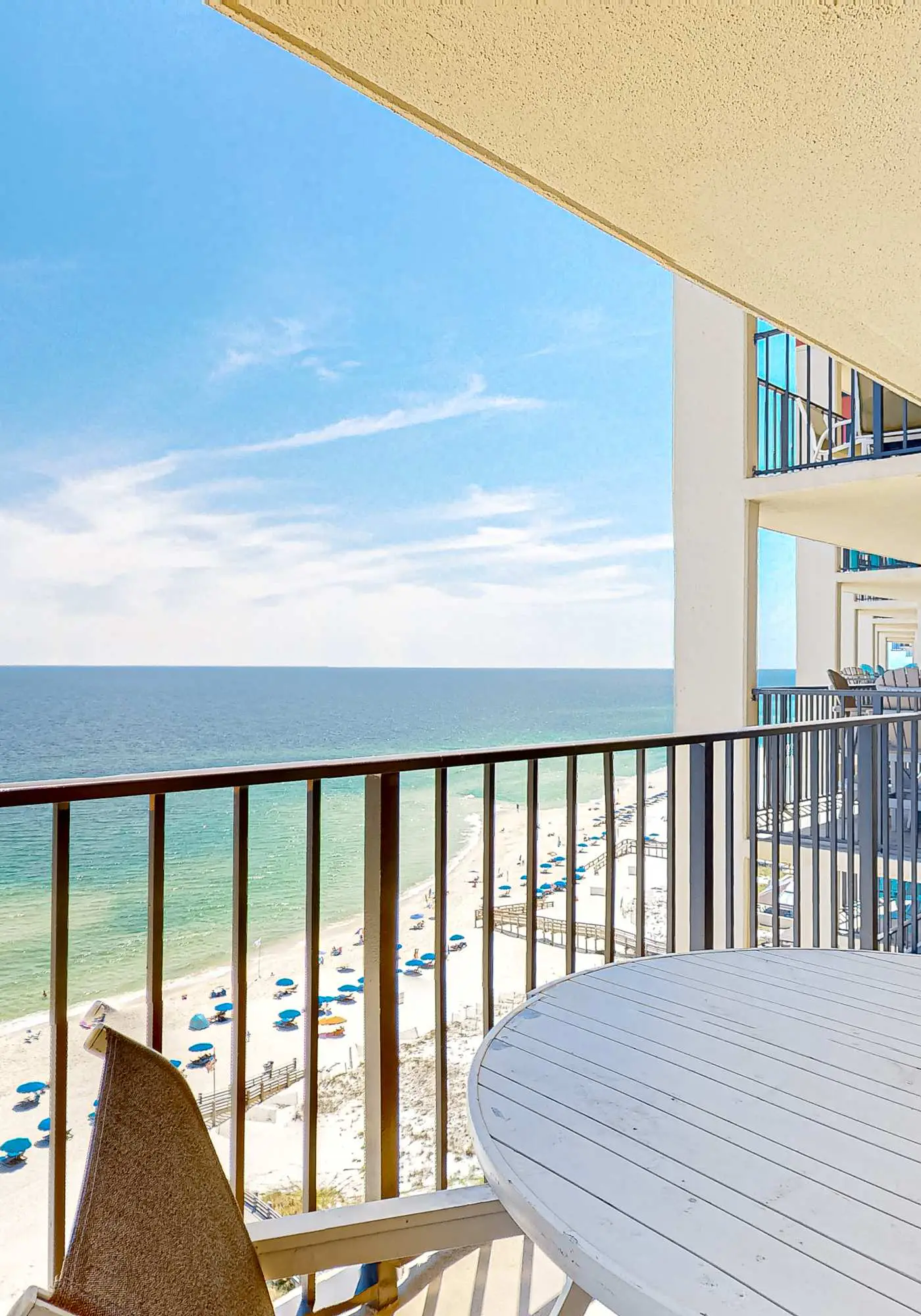 Gulf-front fourteenth-floor condo with pools, hot tub & great view